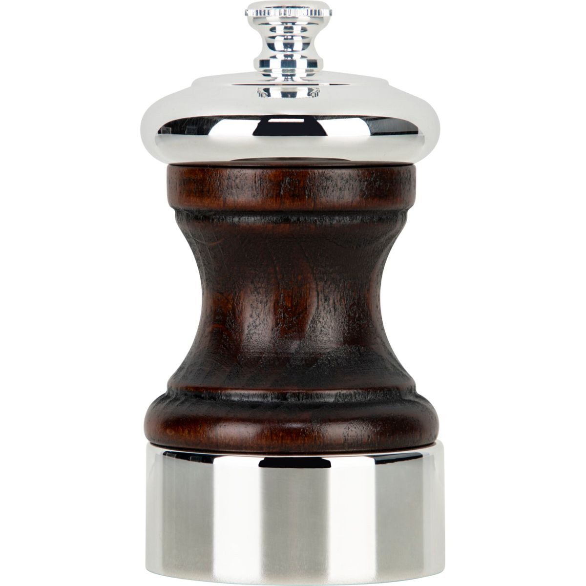 PEUGEOT Gewürzmühle PALACE SILVERPLATE/WOOD 10 cm