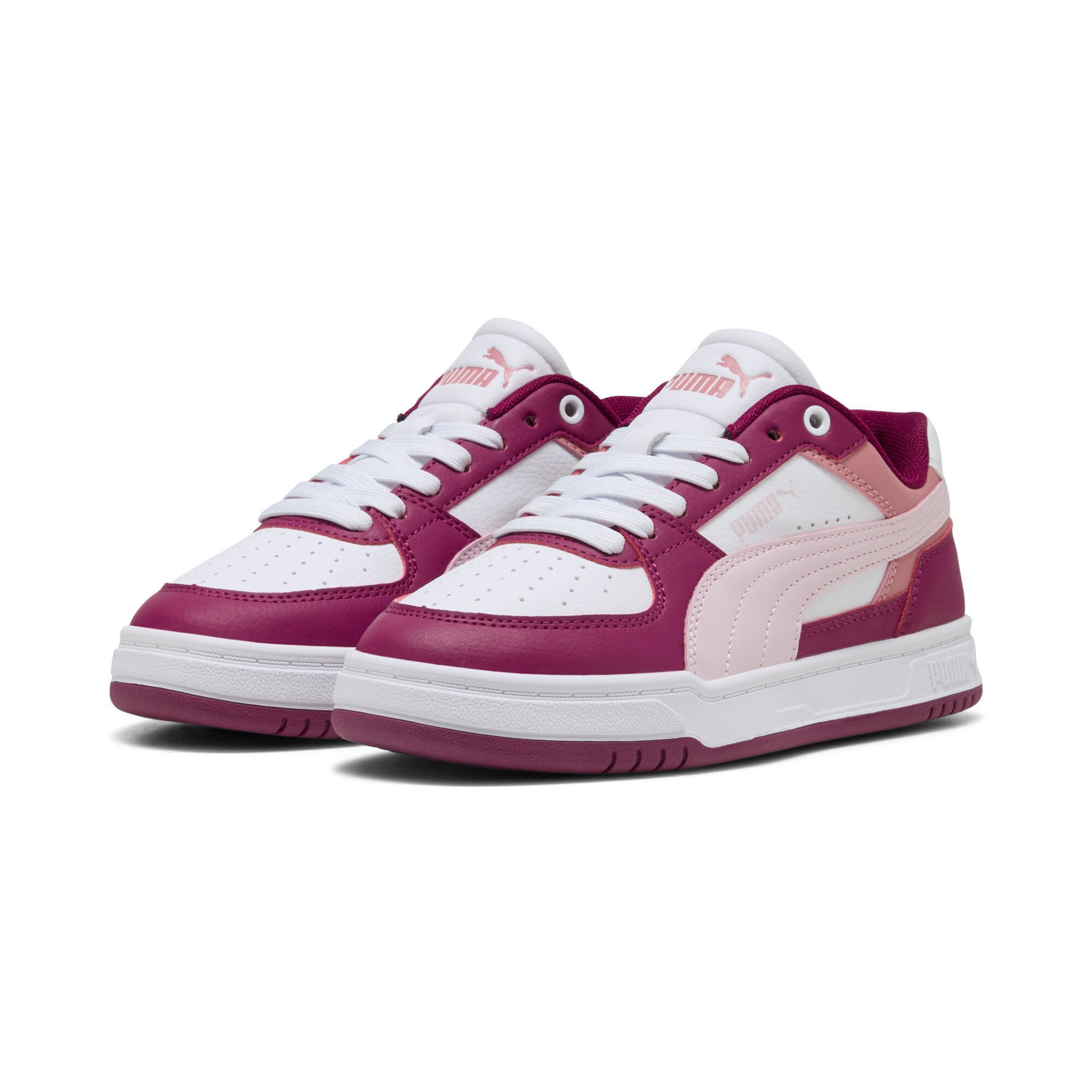 PUMA CAVEN III BLOCK JR Sneaker für sportlichen Alltag und Streetwear, gepolstertes Fußbett