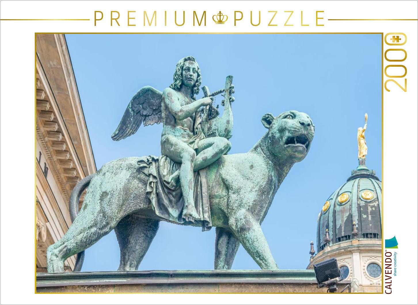 CALVENDO Puzzle CALVENDO Puzzle Berlin, Skulpturen im Konzerthaus, 2000 Teile Lege-Gr, 2000 Puzzleteile