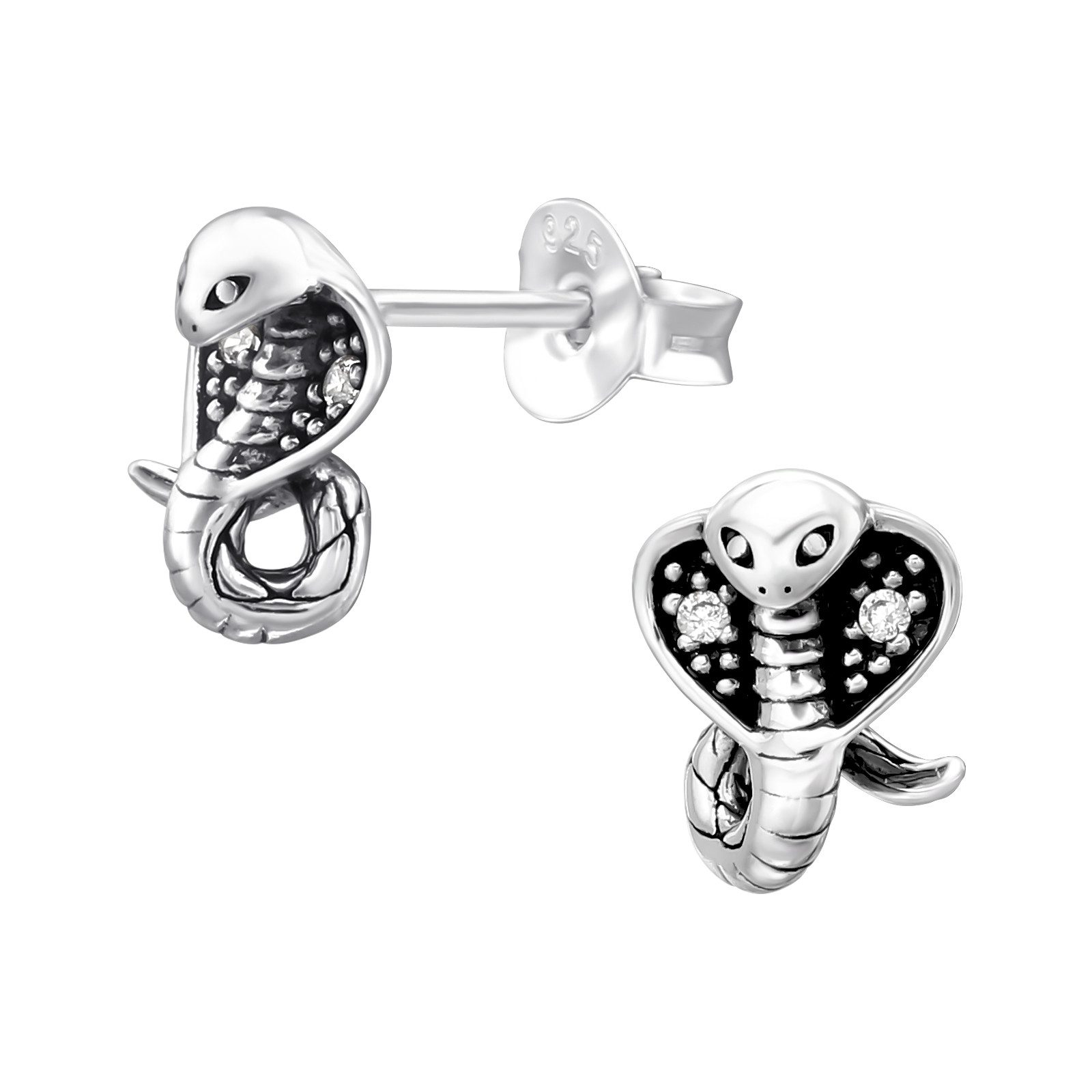 ALEXANDER YORK Paar Ohrstecker COBRA, 2-tlg., 925 Sterling Silber günstig online kaufen