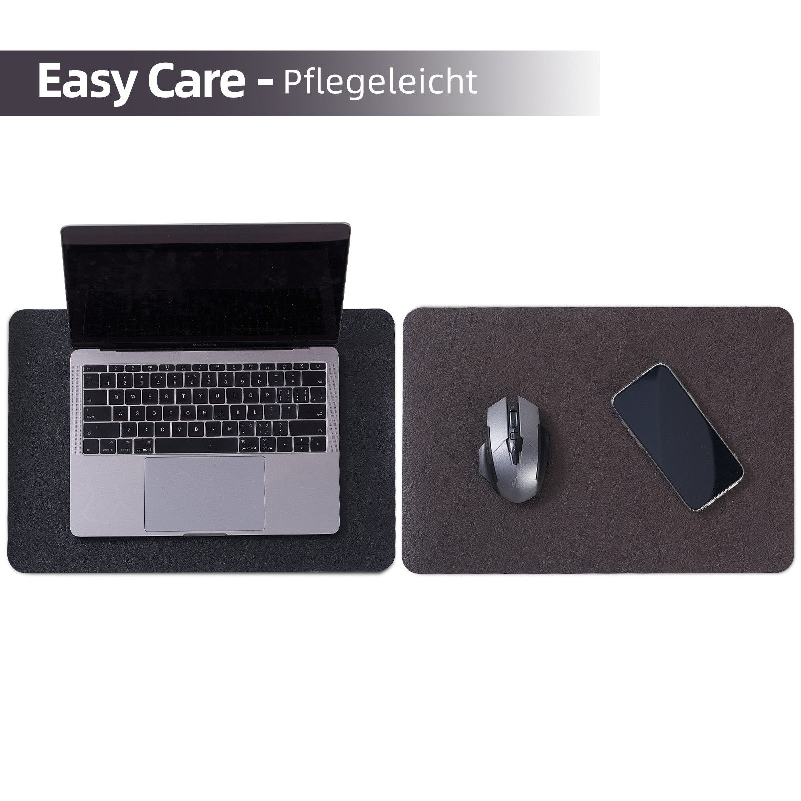 Simurq Platzset Abwaschbar - Beidseitig Nutzbare und Rutschfeste Tischsets, (Platzdeckchen Tischuntersetzer, 4-St., Set mit 4 oder 6 Tischsets), Tischdeko für Esszimmer und Küche