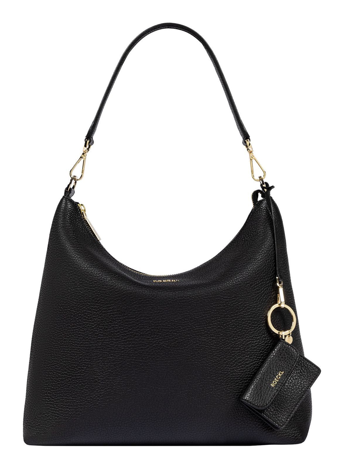 Roeckl Schultertasche Diana Medium (Set, 2-tlg), aus echtem Leder