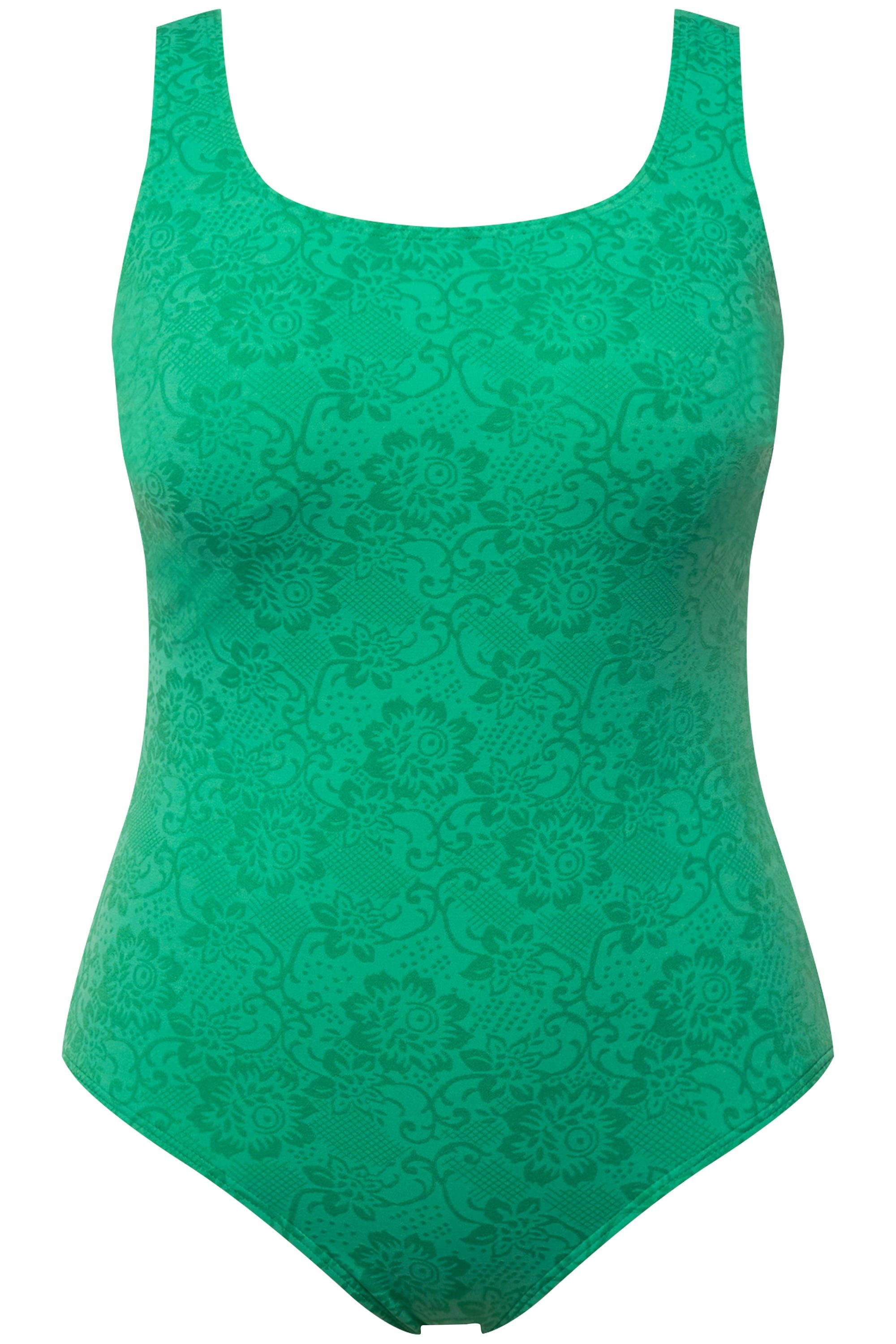 Ulla Popken Badeanzug Badeanzug Barockstruktur Softcups günstig online kaufen