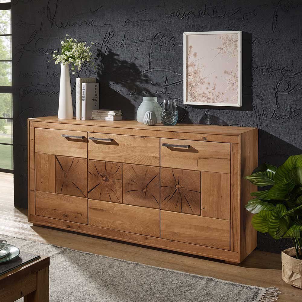 Pharao24 Sideboard Rafino, aus Massivholz