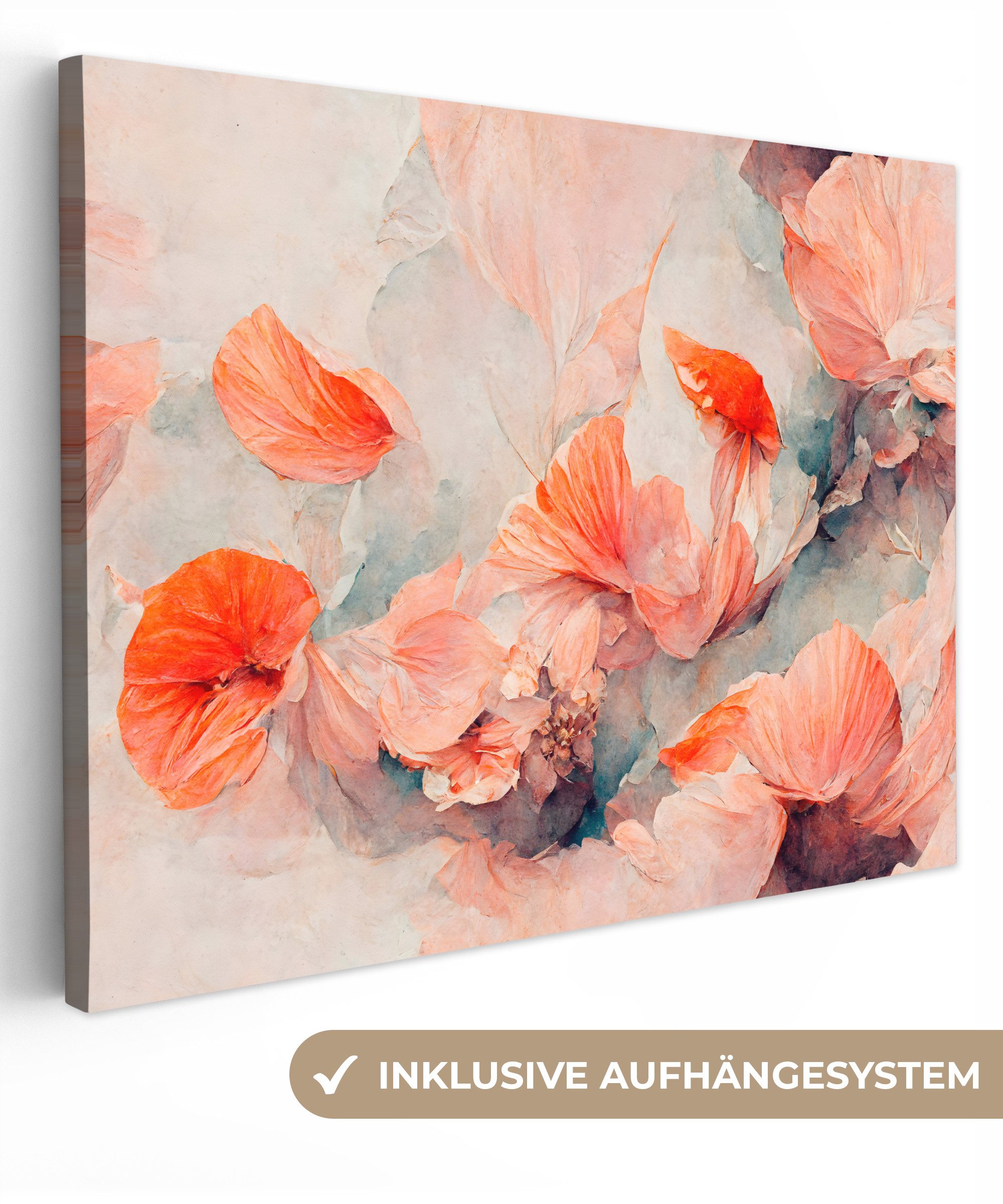 Blumen - Blätter - Pflanzen - Rosa