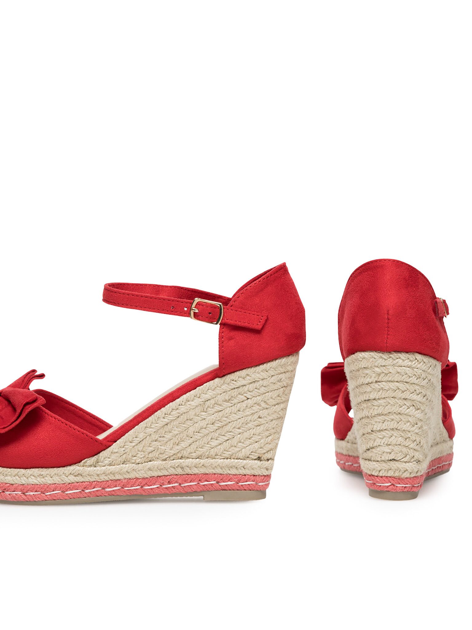 DeeZee Espadrilles WYL2710-02 Rot Espadrille