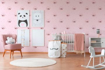 living walls Vliestapete Little Stars, glatt, Tapete Kinderzimmer Bunt