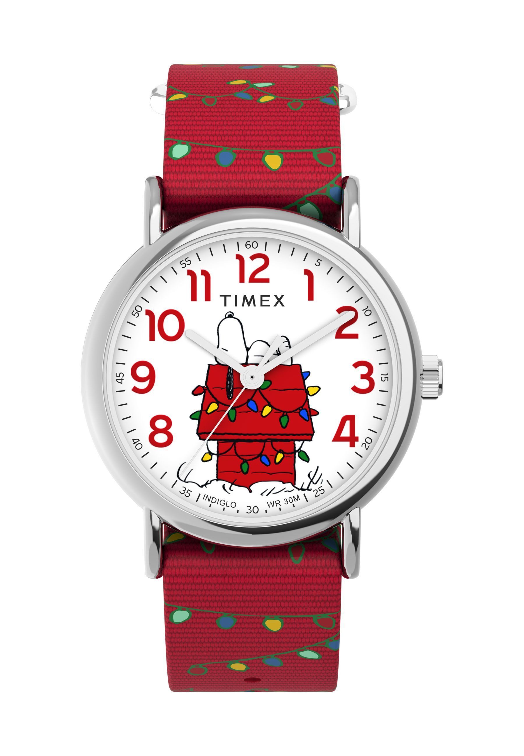 Timex Quarzuhr Timex x Peanuts Weekender Holiday, (1-tlg), Quartz Analog