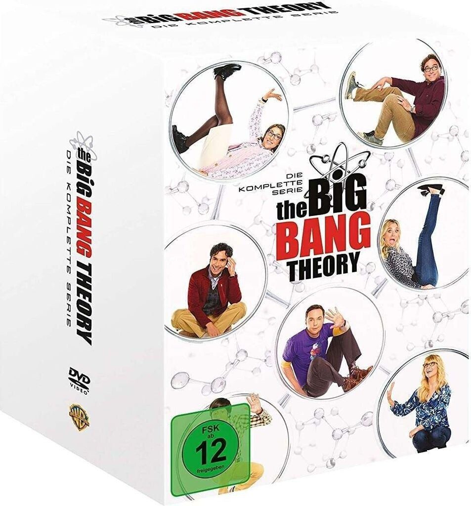 Universal Pictures DVD The Big Bang Theory - Die komplette Serie, (37-St), Alle 12 Staffeln auf 37 DVDs