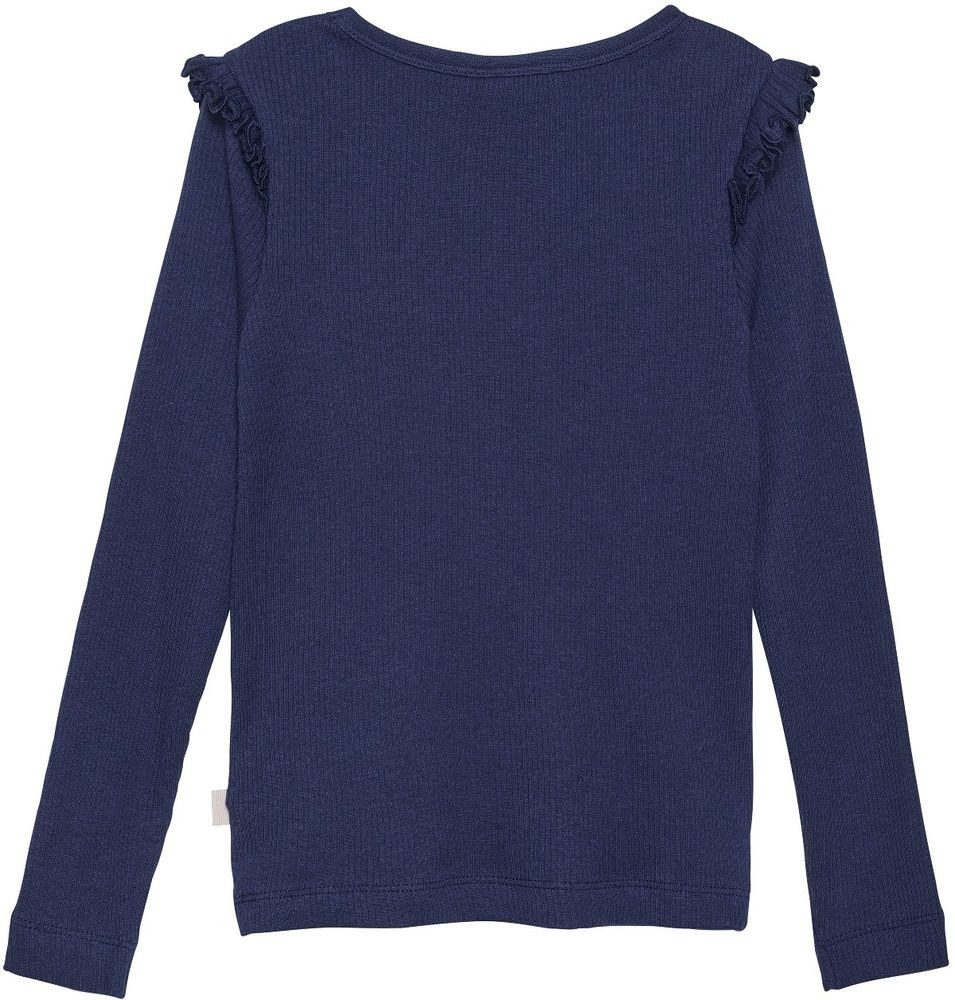 Minymo Longshirt T-Shirt LS Rib-Girl – Bild 2 von 4