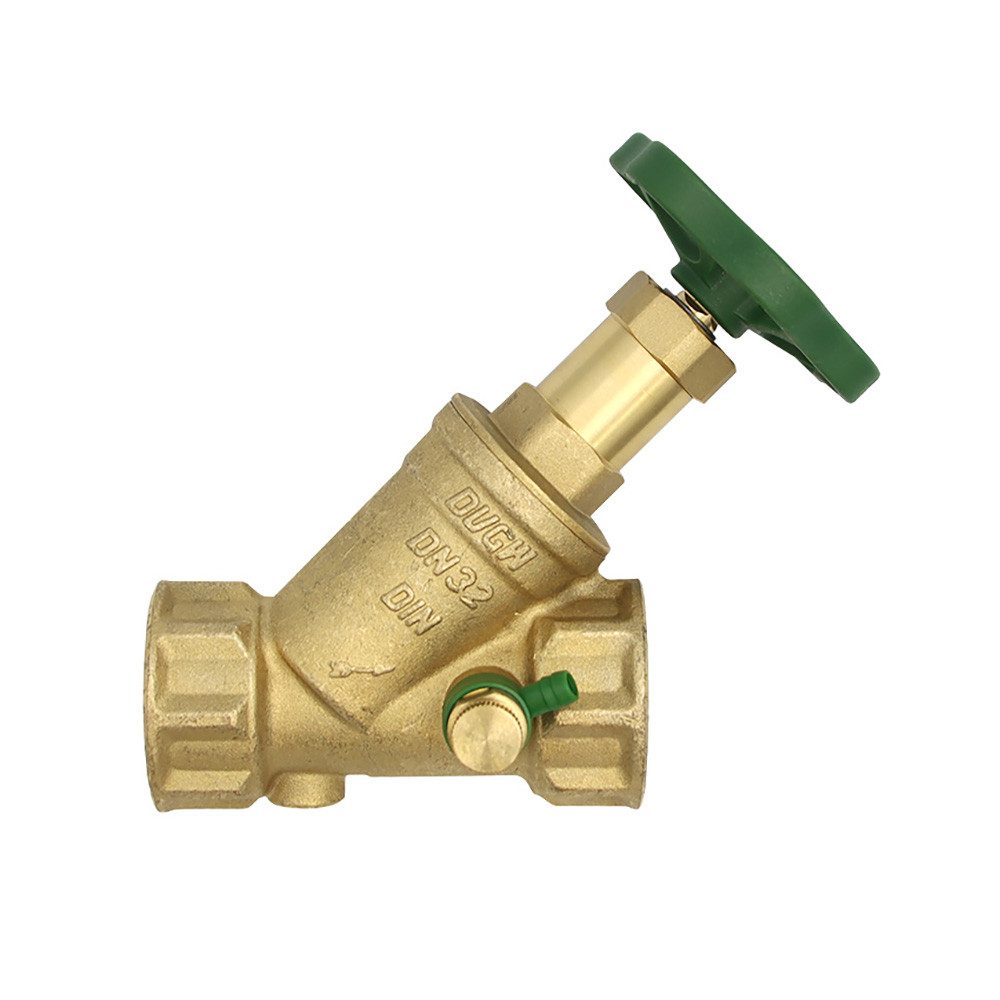 Schlösser Absperrventil Freistromventil 1 1/4" mit Dämmschale und Entleerung