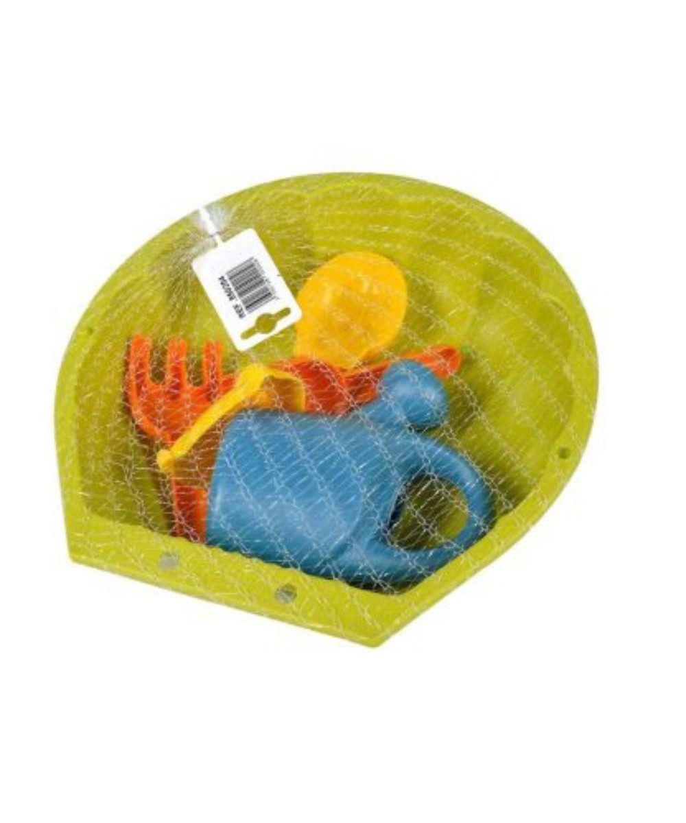 Smoby Spielzeug-Gartenset Smoby Sand- und Wasserspielmuschel, (Set, 6-tlg., Smoby Sand- und Wasserspielmuschel), Ideal für kreativen Spielspaß im Sandkasten