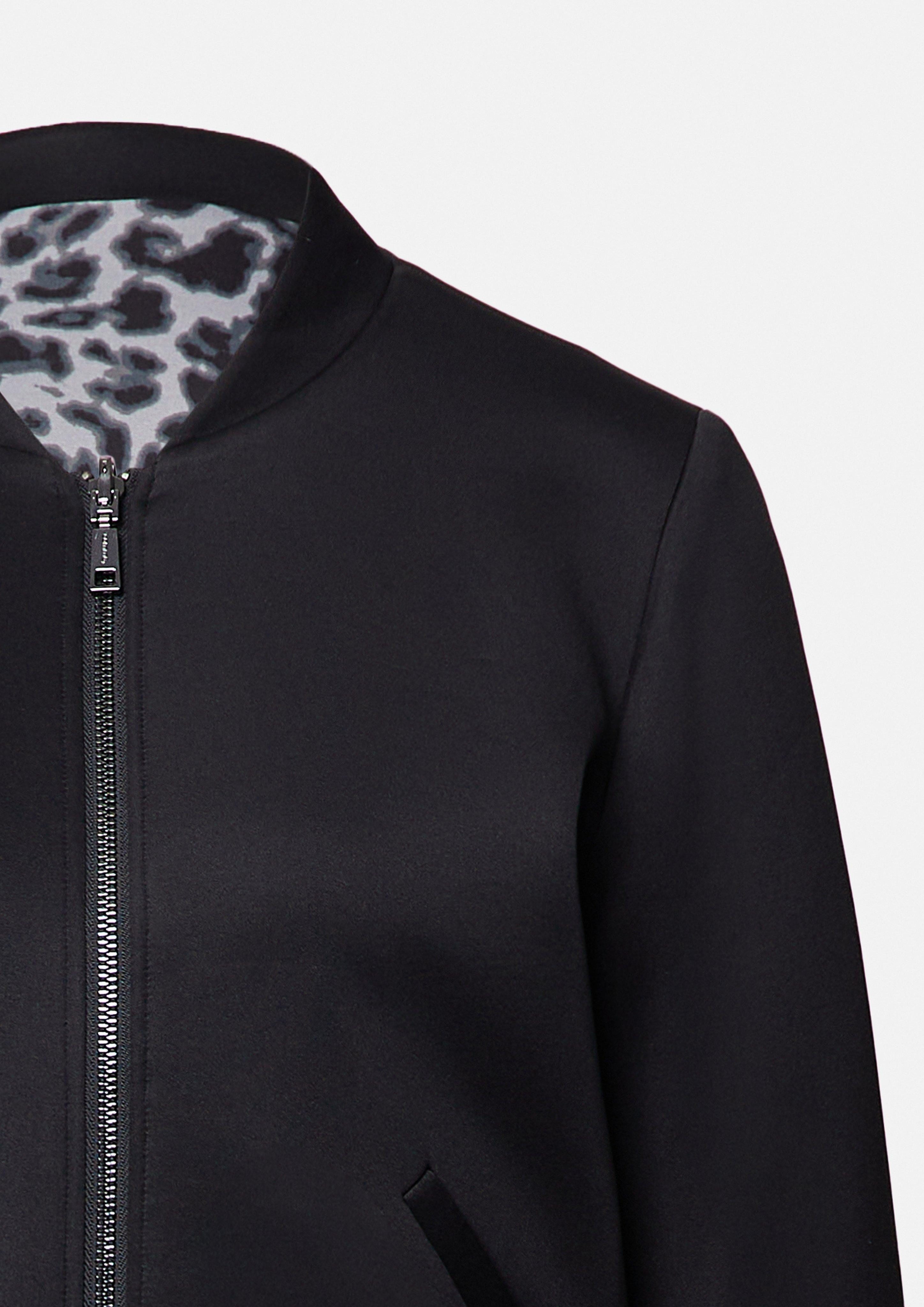 Blusenblazer Wende-Blouson aus Scuba