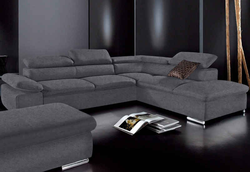 sit&more Ecksofa Alcudia, wahlweise mit Bettfunktion