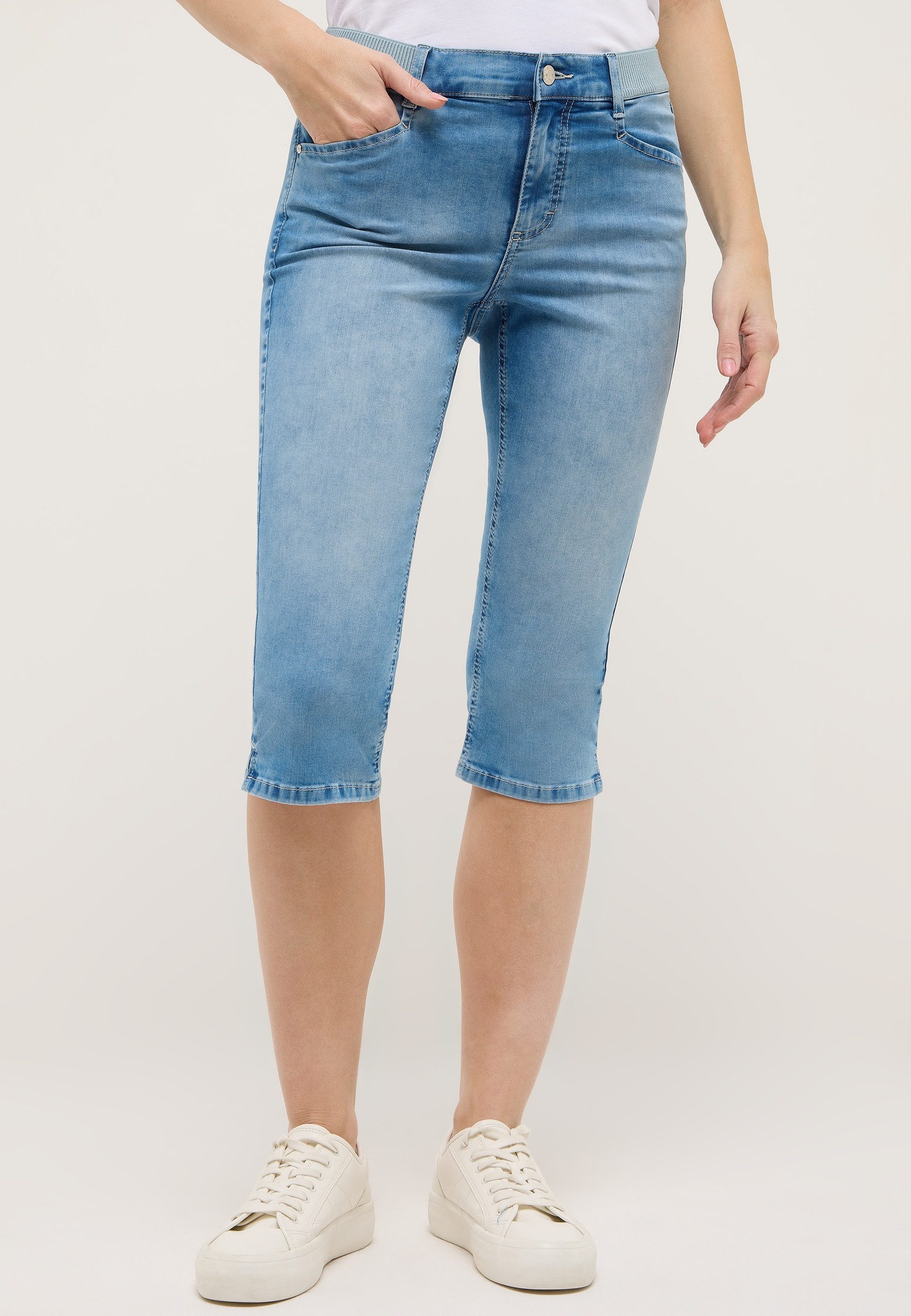 ANGELS Caprijeans ANACAPRI SPORTY mit Dehnbund