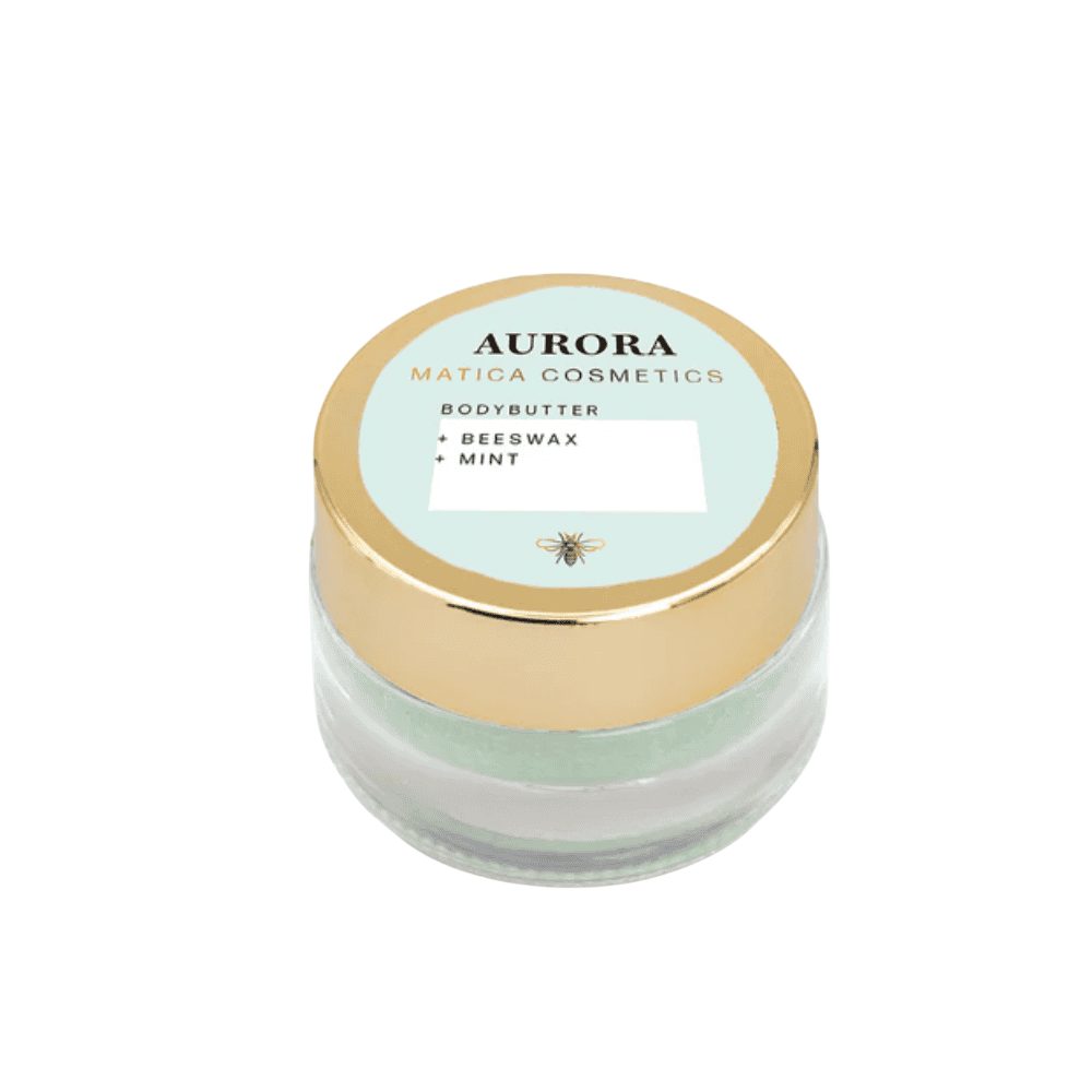 Matica Cosmetics Körperpflegemittel Aurora Body Butter Minze - Körperbutter 15ml, 100ml, 1-tlg.
