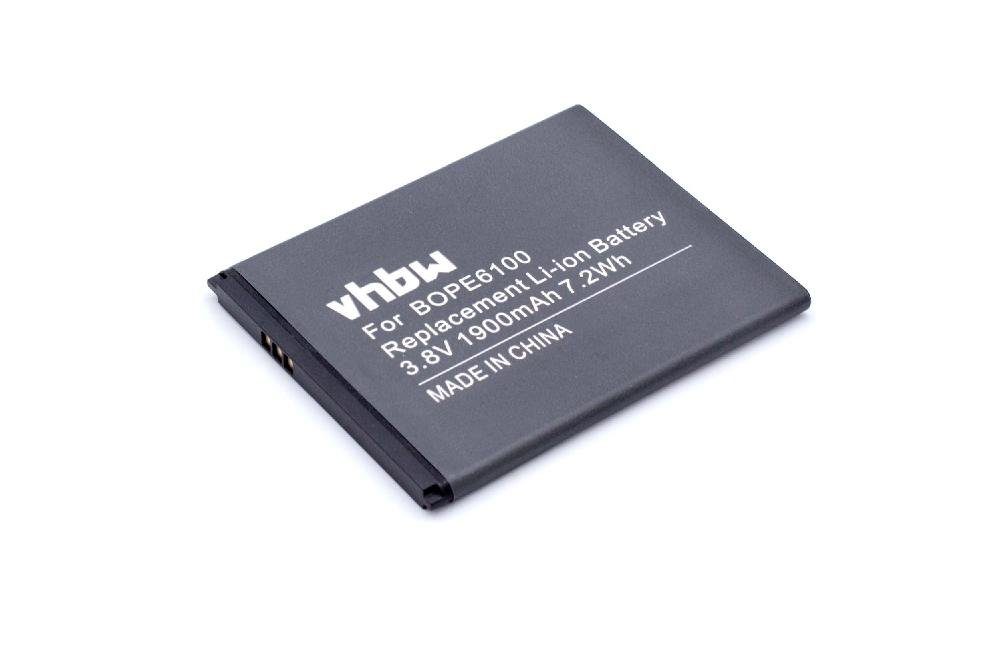 vhbw kompatibel mit HTC D820, D820mu, A50M, D620g, D620h, D620u Smartphone-Akku Li-Ion 1900 mAh (3,8 V)