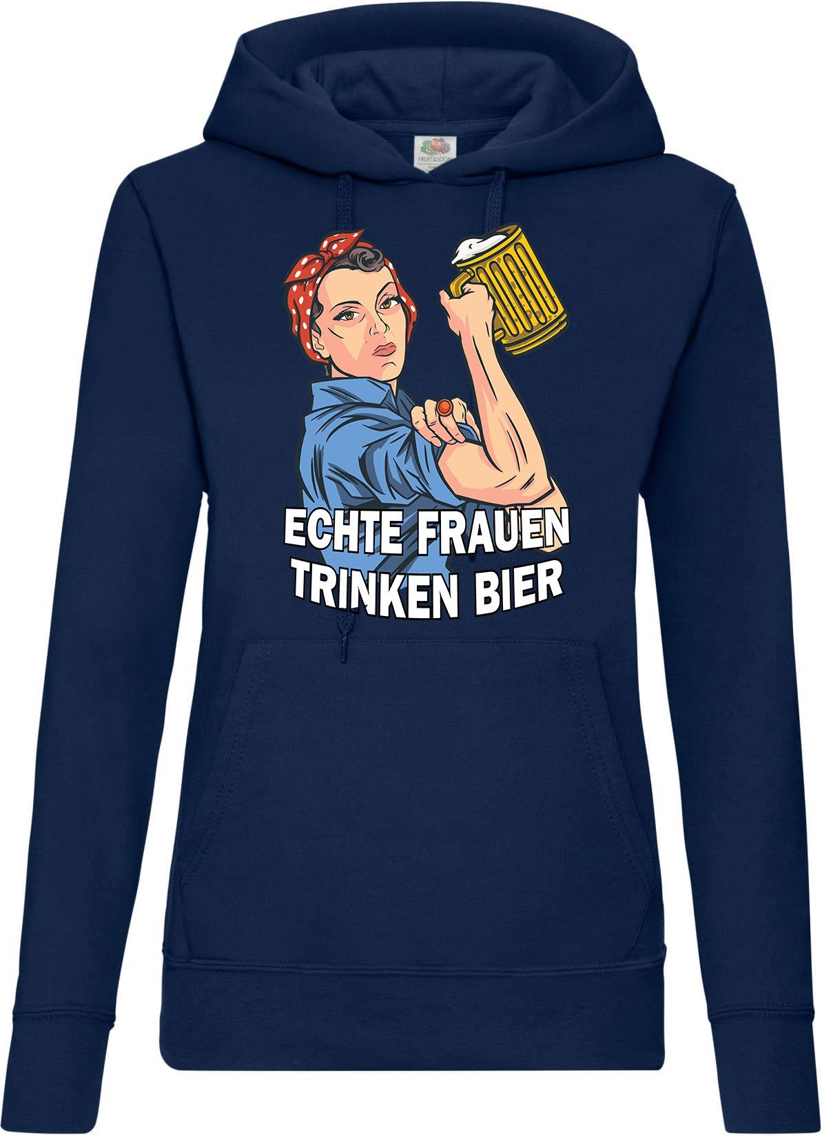Youth Designz Kapuzenpullover Echte Frauen Trinken günstig online kaufen