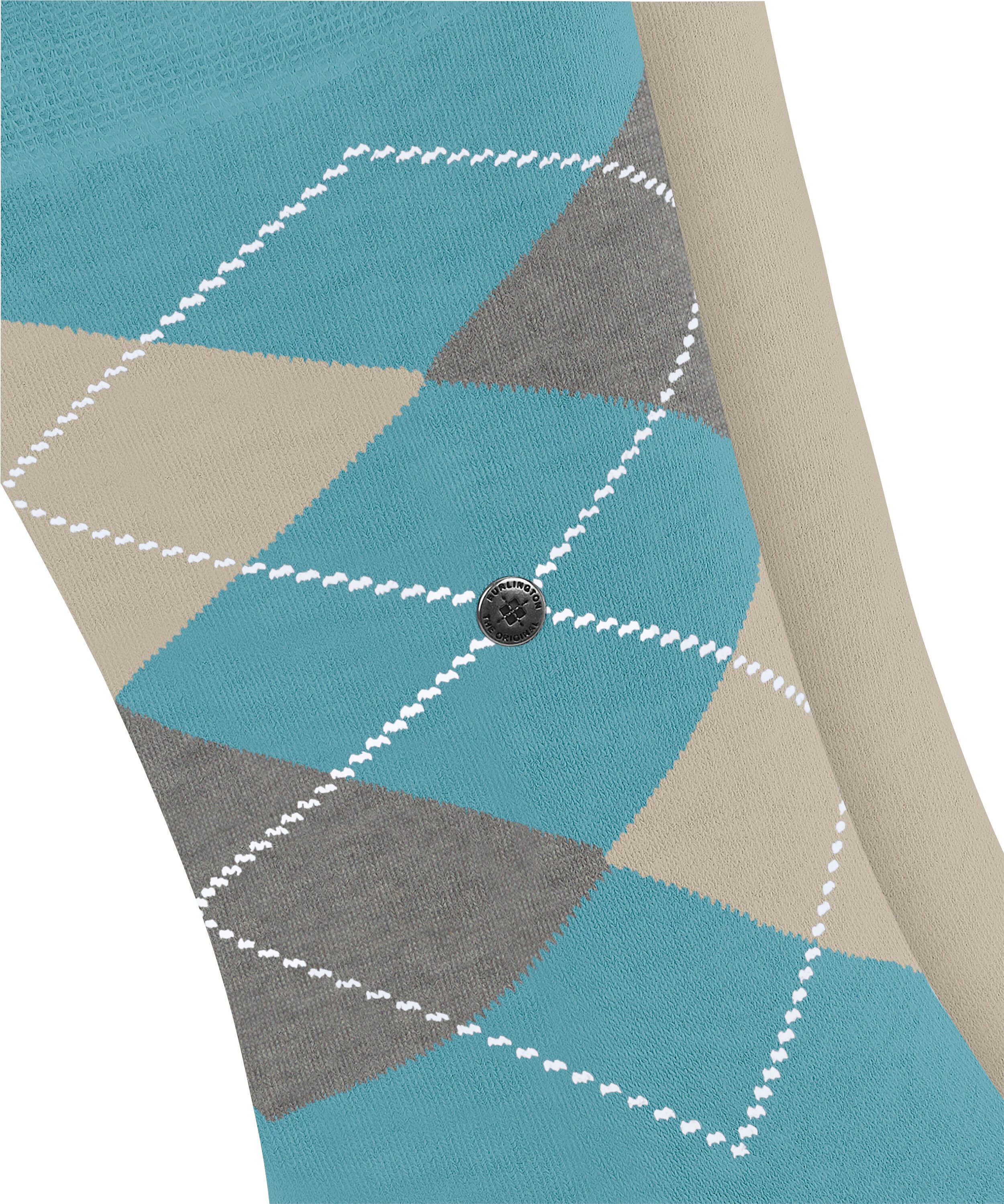 Burlington Socken Burlington Everyday Argyle Mix 2-Pack Herren (2-Paar) aus weicher gekämmter Baumwolle – Bild 4 von 5