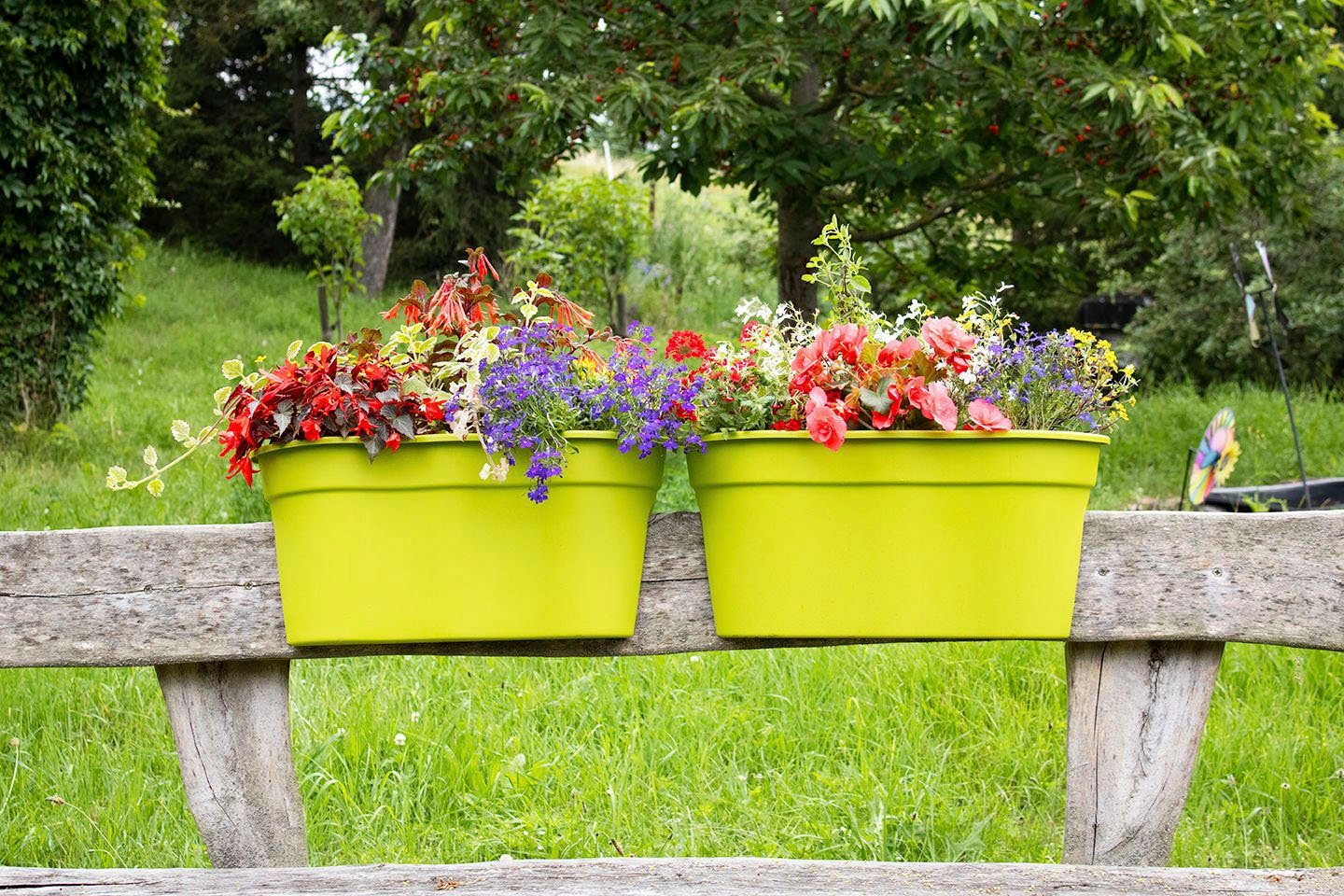 KHW Balkonkasten Flowerclip XXL (Set, 2 St), BxTxH: 57,5x27,7x27 cm