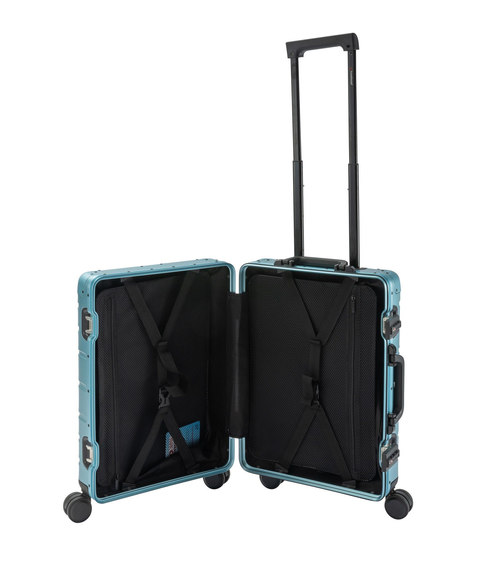 Travelhouse Hartschalen-Trolley Oslo, 4 Rollen, Aluminium günstig online kaufen