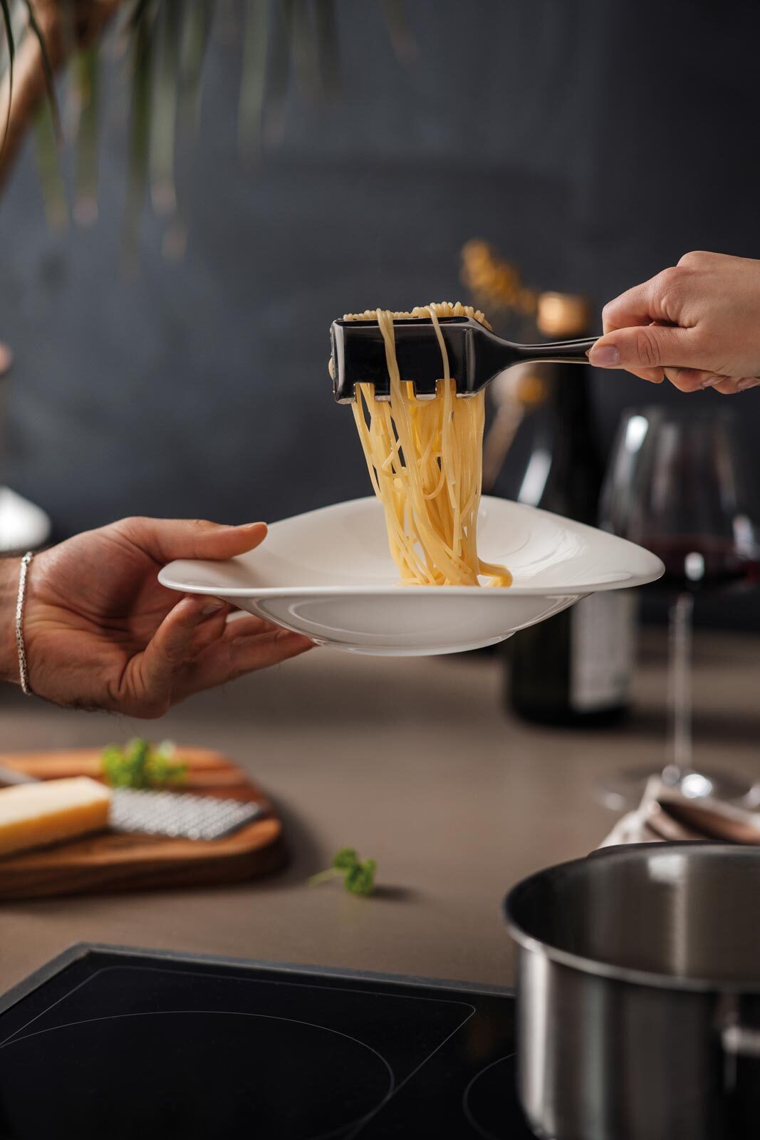 Villeroy & Boch Schale Vapiano Pastaschalen 28 x 21 cm 2er Set, Porzellan, (2x Schale, 2-tlg)