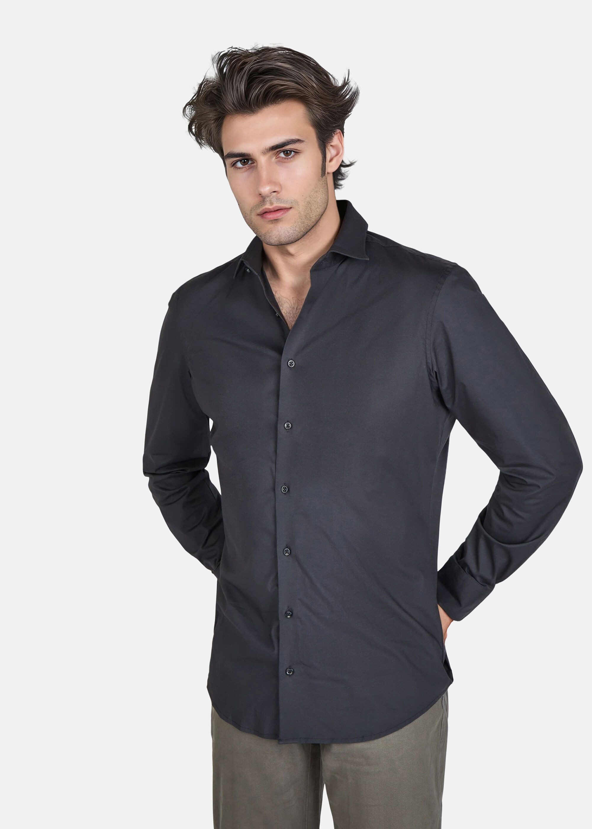 Pierre Cardin Businesshemd mit Knopfleiste günstig online kaufen