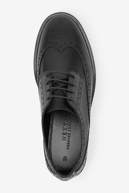 Next Forever Comfort Brogues aus Leder zum Schnüren Schnürschuh (1-tlg)