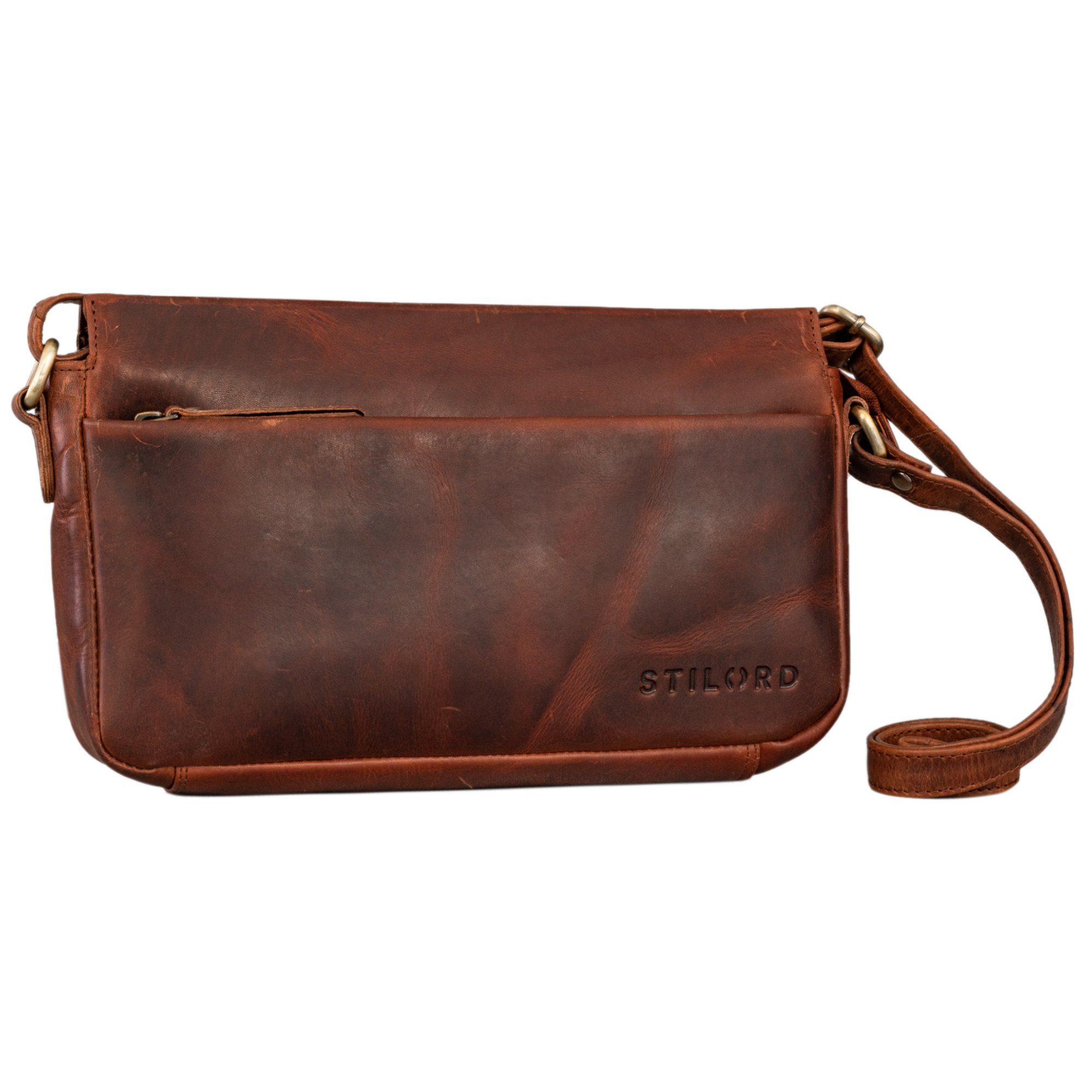 STILORD Handtasche "Fenja" Elegante Vintage Ledertasche Damen klein