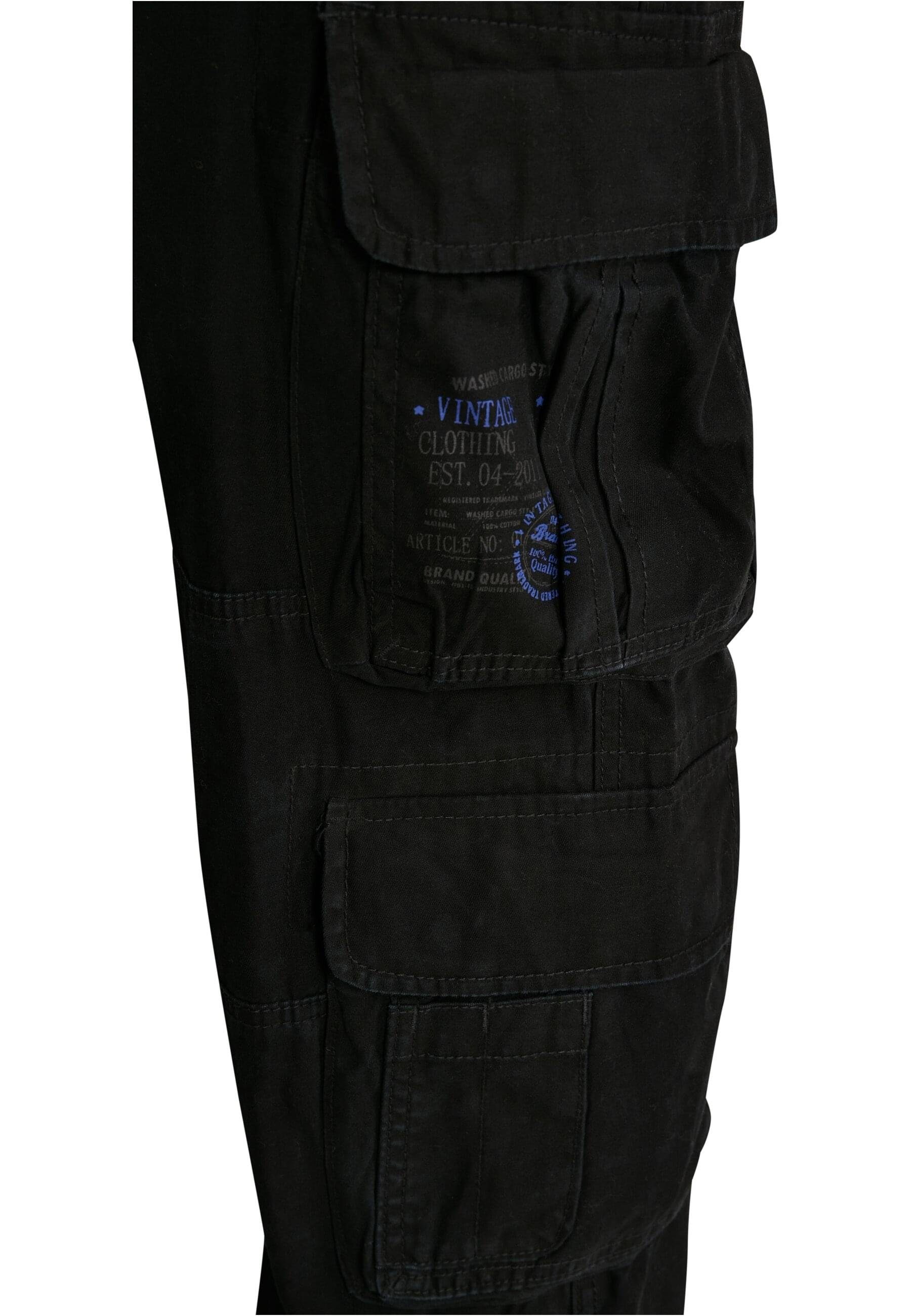 Cargo Pants (1-tlg) Vintage Herren Cargohose black Brandit
