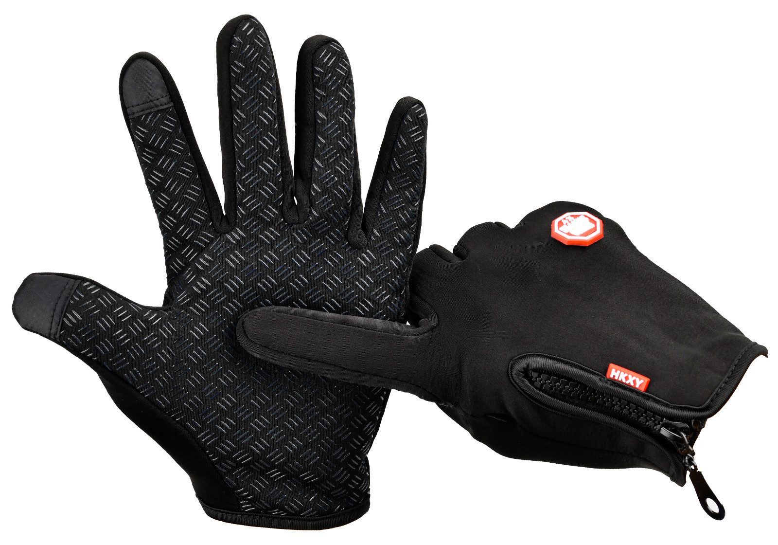 Fleecehandschuhe 10 Stück warme Winterhandschuhe,Touchscreen-Handschuhe mit wasserfest.