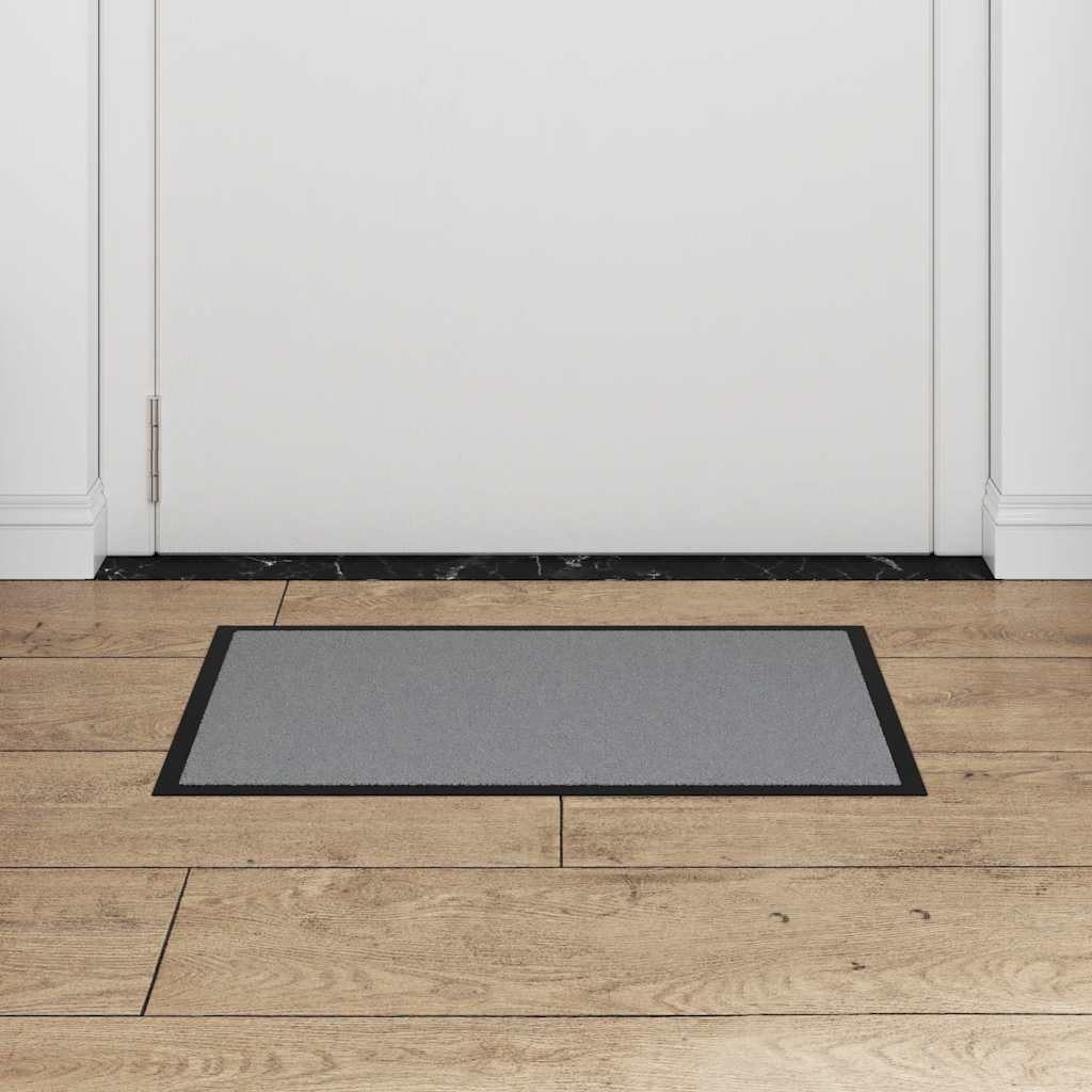 vidaXL Fußmatte Fußmatte Grau 40x60 cm, günstig online kaufen