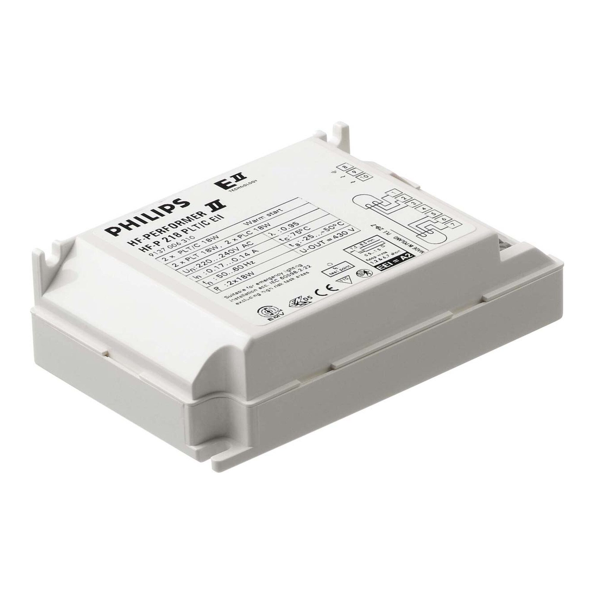 Philips Laterne Philips Lighting Vorschaltgerät /TL5C EII HF-P 2 22-42 PLT/C/L