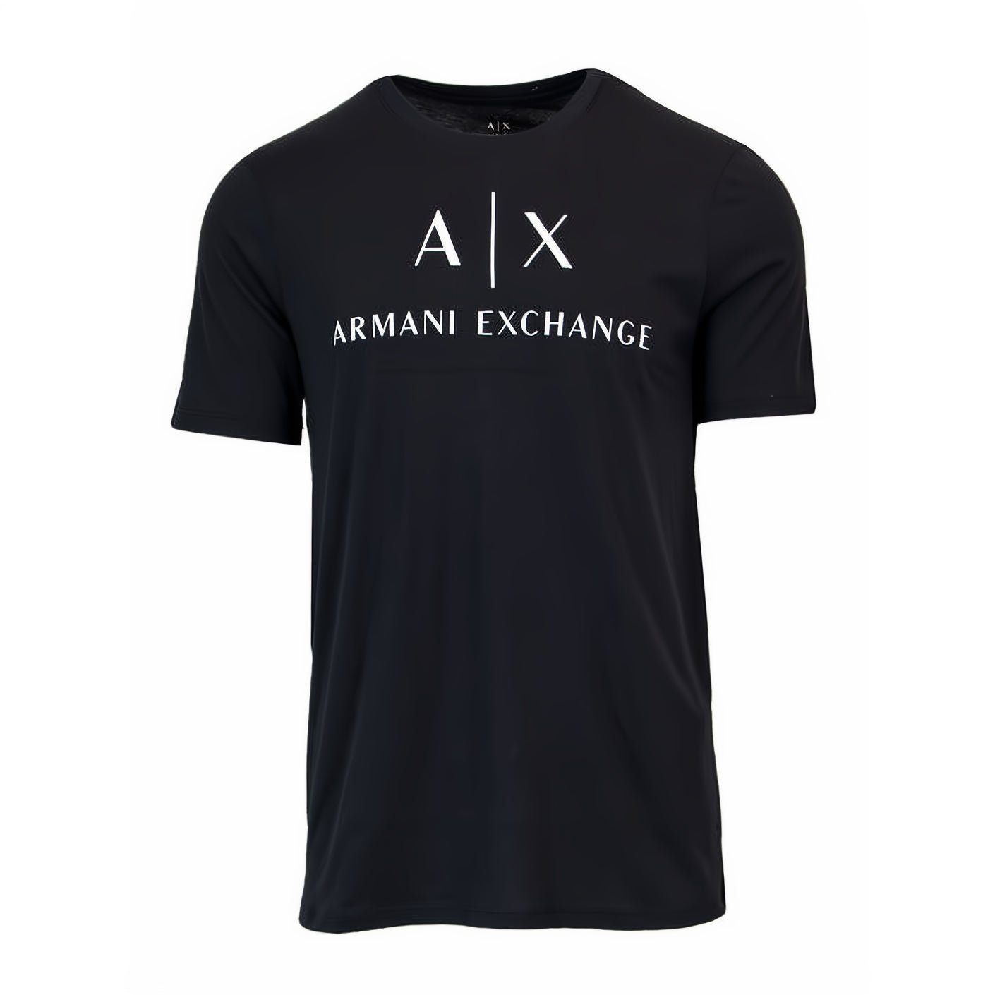 ARMANI EXCHANGE T-Shirt kurzarm, Rundhals, ein Must-Have für Ihre Kleidungskollektion! Schwarz