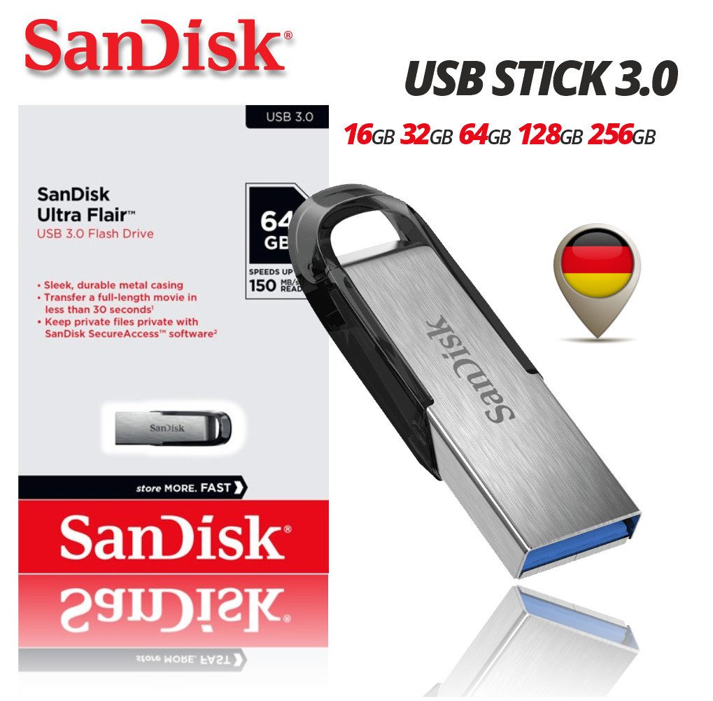 SanDisk Ultra Flair USB 3.0 16 GB USB-Stick