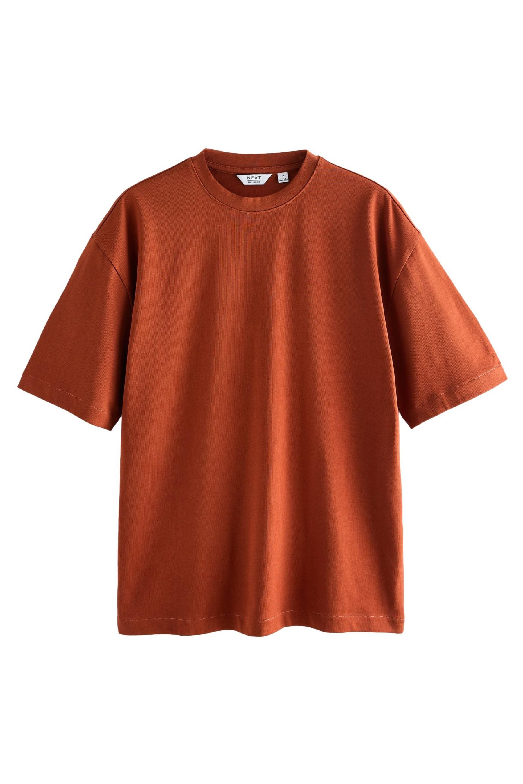 Next T-Shirt Schweres T-Shirt im Relaxed Fit (1-tlg) günstig online kaufen