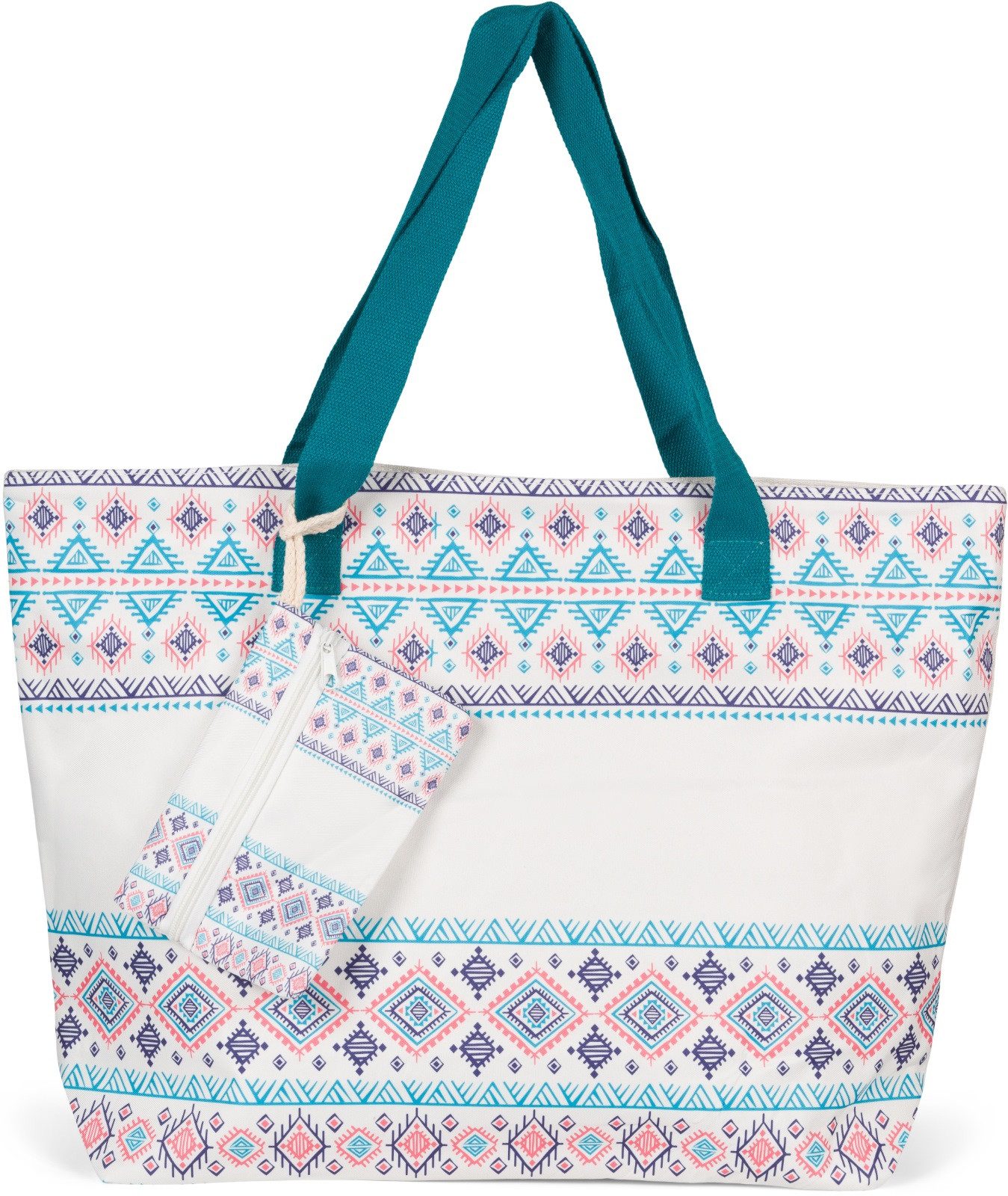 styleBREAKER Strandtasche Strandtasche Azteken Muster - günstig online kaufen
