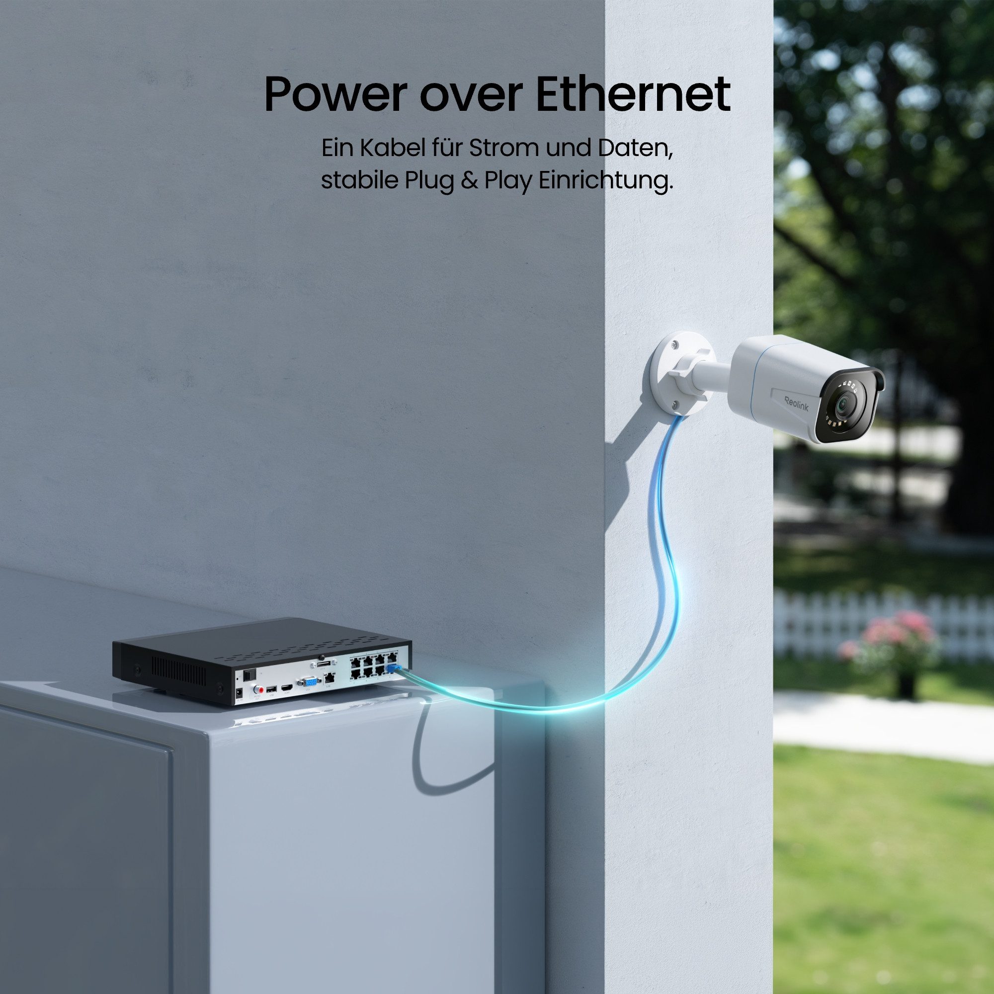 Reolink Überwachungskamera RLC-810A (Außenbereich, Innenbereich, 1-tlg., Personen-/Fahrzeugerkennung, Smart Home, IR Nachtsicht,8MP,4K) – Bild 5 von 5