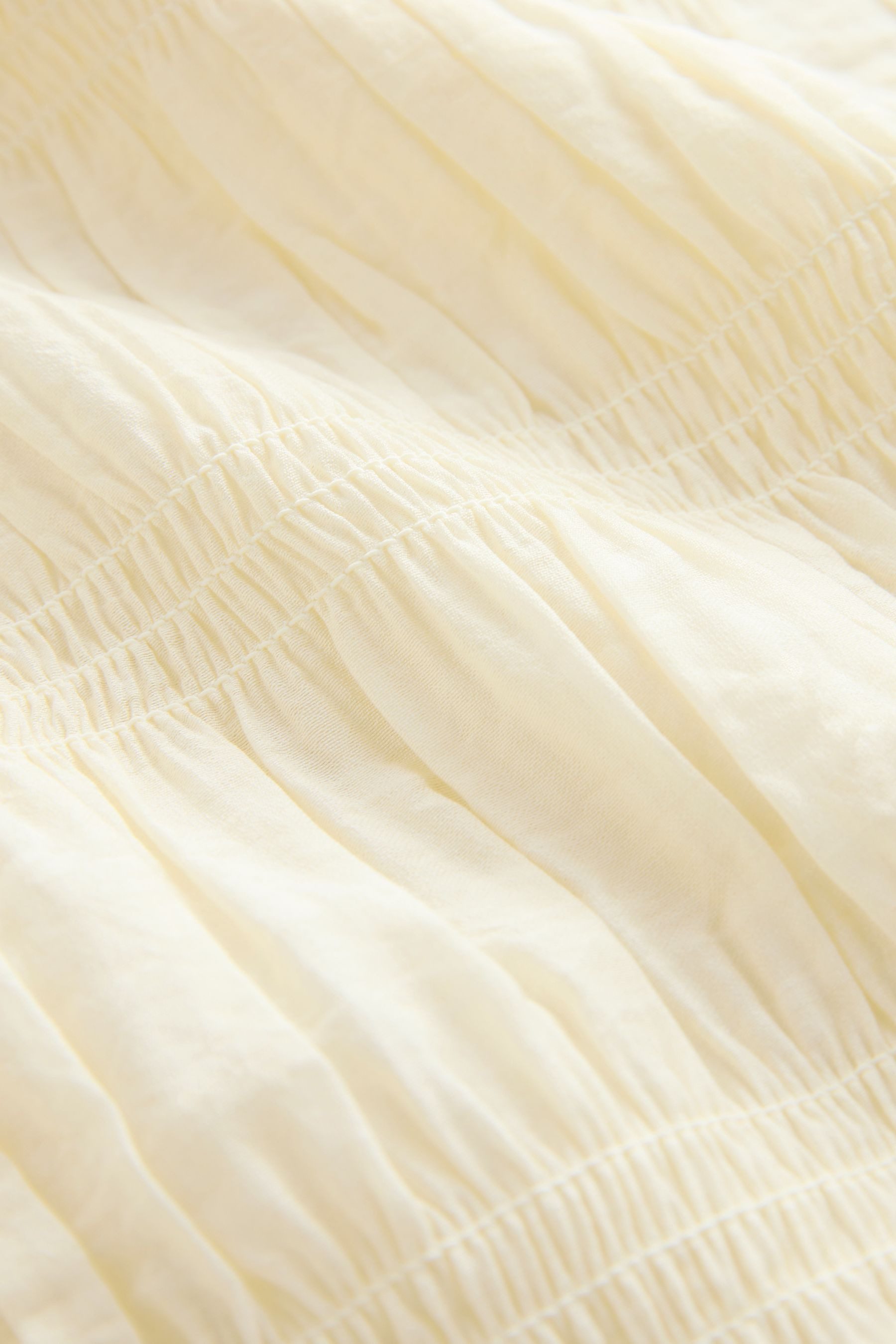 LAURA ASHLEY Langarmbluse Laura Ashley gesmokte Bluse mit langen Ärmeln (1-tlg)