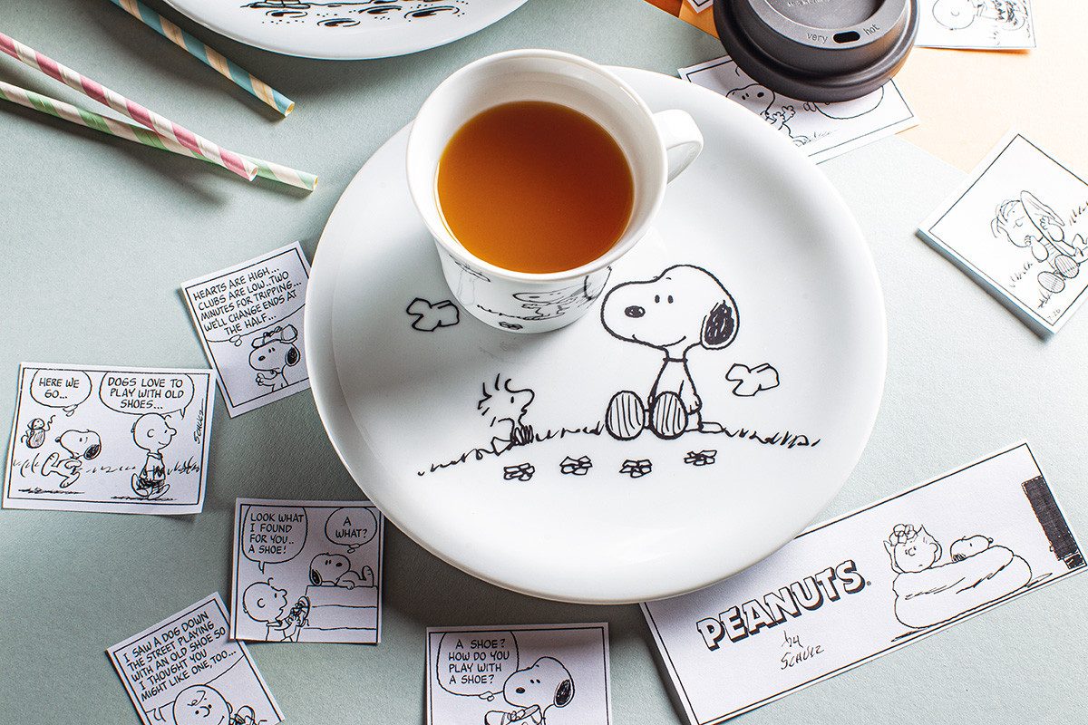 KAHLA Cappuccinotasse Peanuts Tasse 0,22 l, Porzellan, Made in Germany