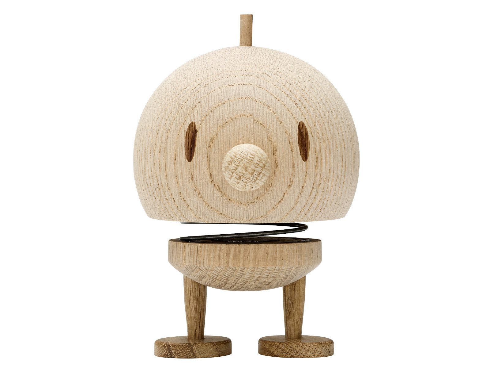 HOPTIMIST Dekofigur Bumble M raw oak 10,5cm
