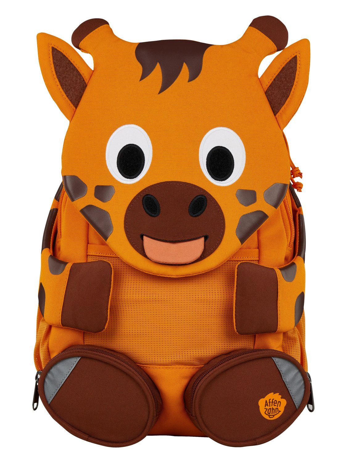 Affenzahn Kinderrucksack Großer Freund, mit personalisierbarer Ziehzunge