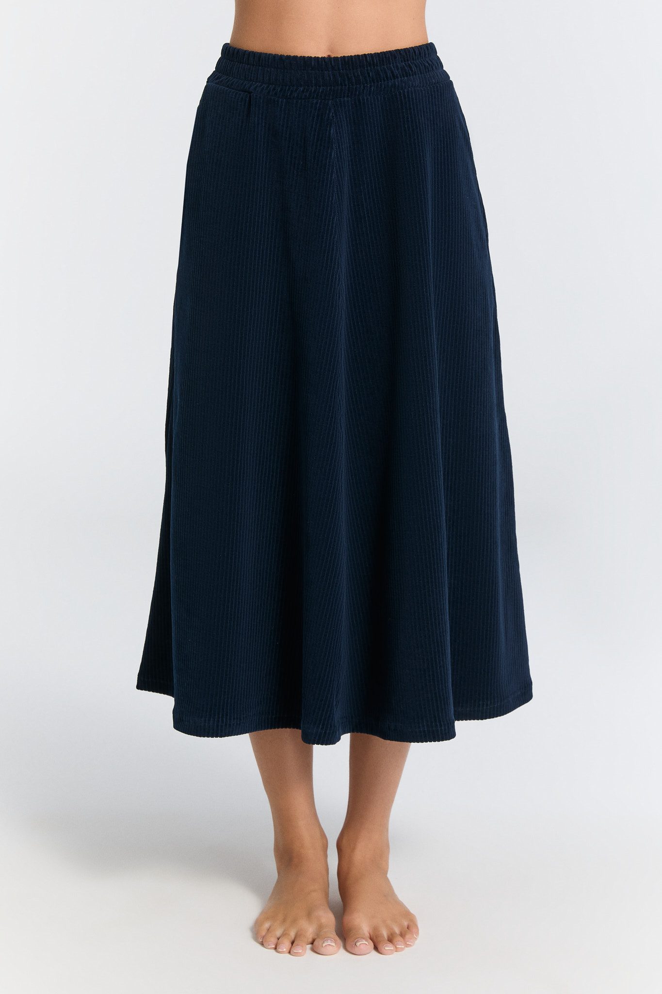 Leela COTTON Cordrock Damen Cord Rock