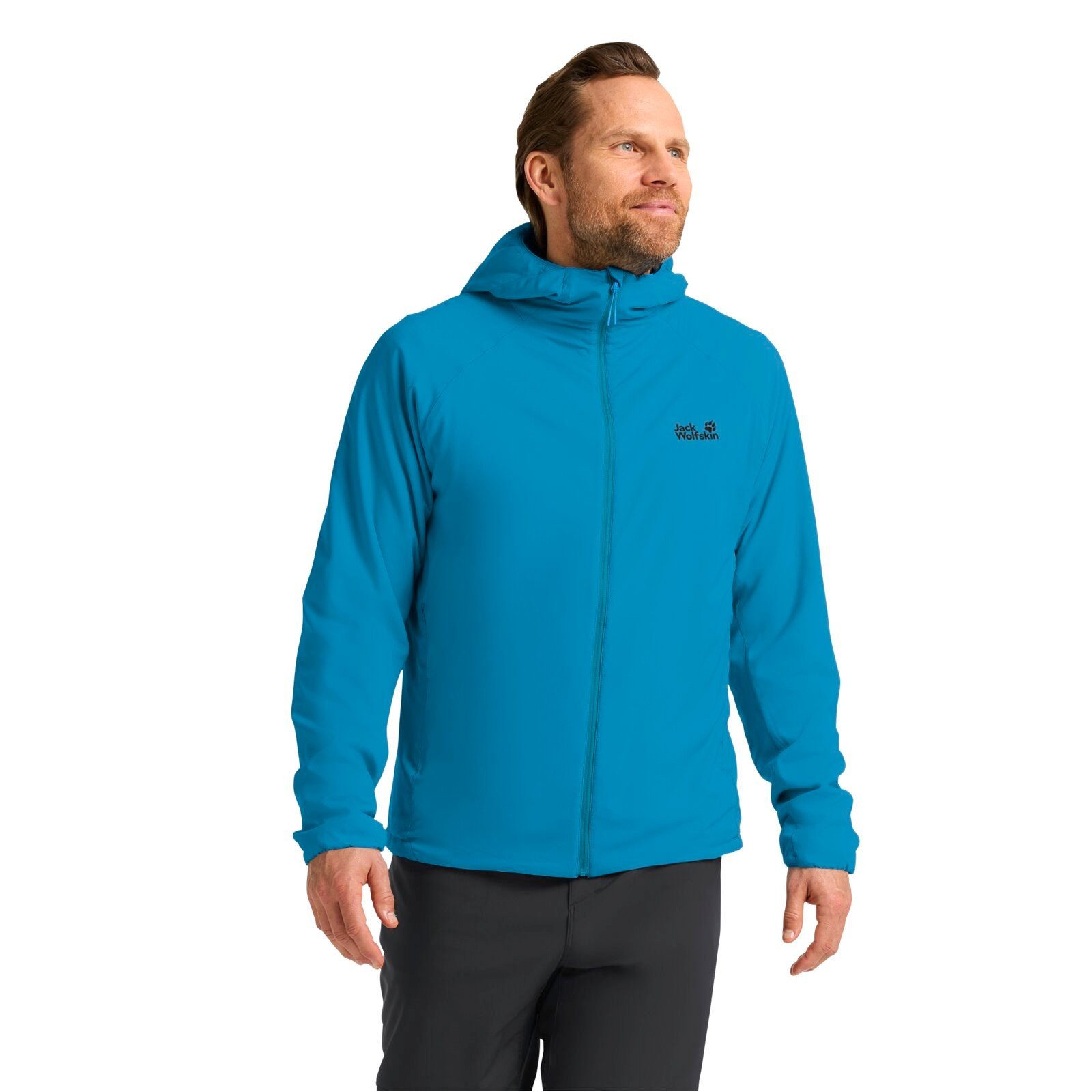 Funktionsjacke Wanderjacke Prelight Insulated (winddicht, warm) blau Herren