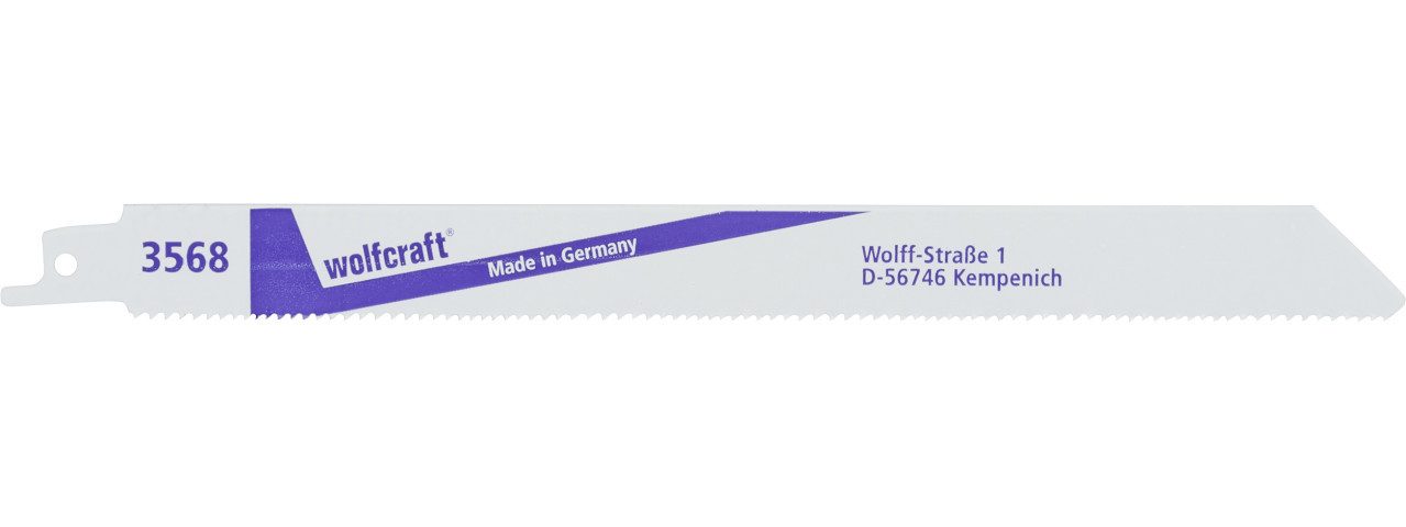 Wolfcraft Säbelsägeblatt Wolfcraft Säbelsägeblatt 210 mm Bi-Metall 2 Stück