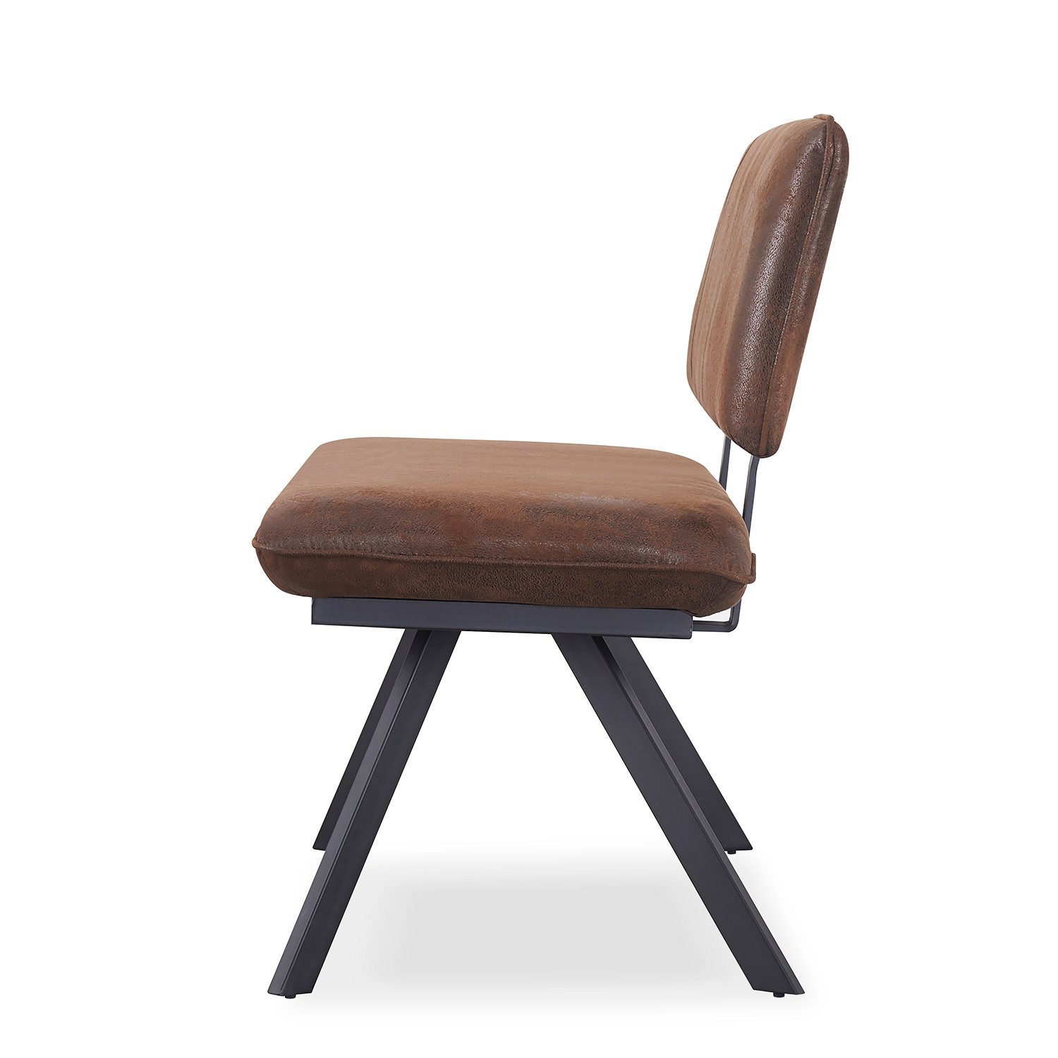 B&D home Essbank JUNA (1-St), gepolstert, stabiles Metallgestell, mit Rückenlehne, in 140 oder 160cm