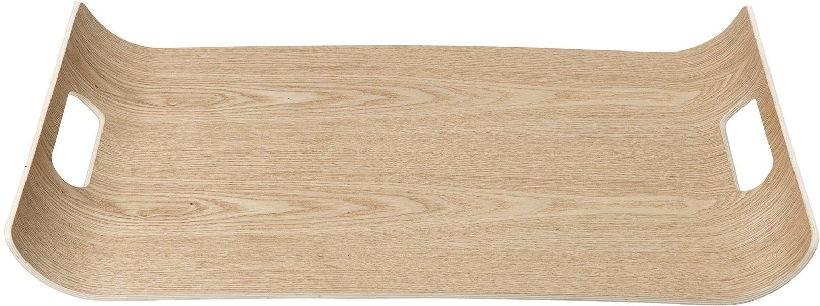 blomus Tablett WILO, Holzwerkstoff, in robustem Naturlook