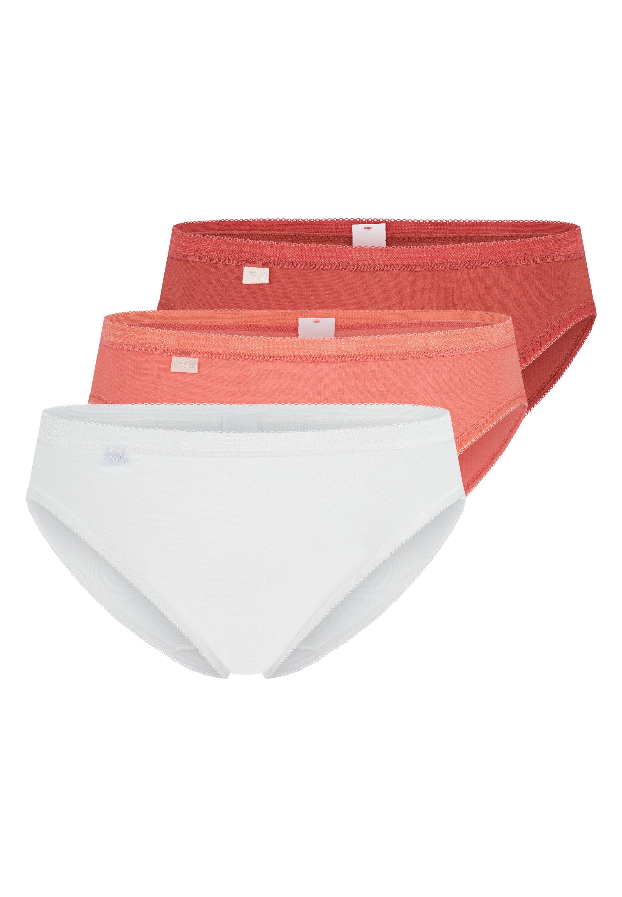 sloggi Tai-Slip 3er Pack Basic+ (Spar-Set, 3-St) Tai Slip - Baumwolle - Atm günstig online kaufen