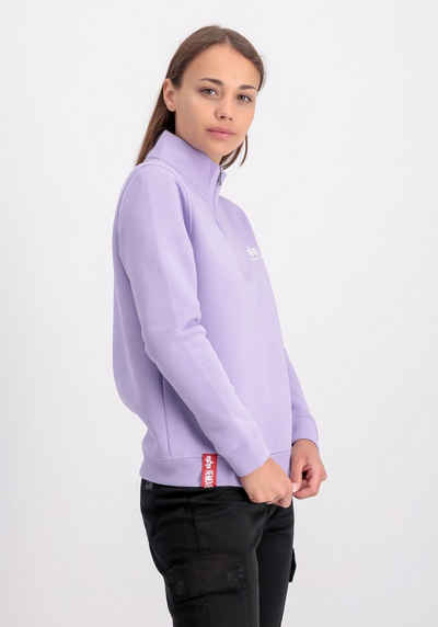 Alpha Industries Sweater ALPHA INDUSTRIES Women - Sweatshirts Half Zip Sweater SL Wmn