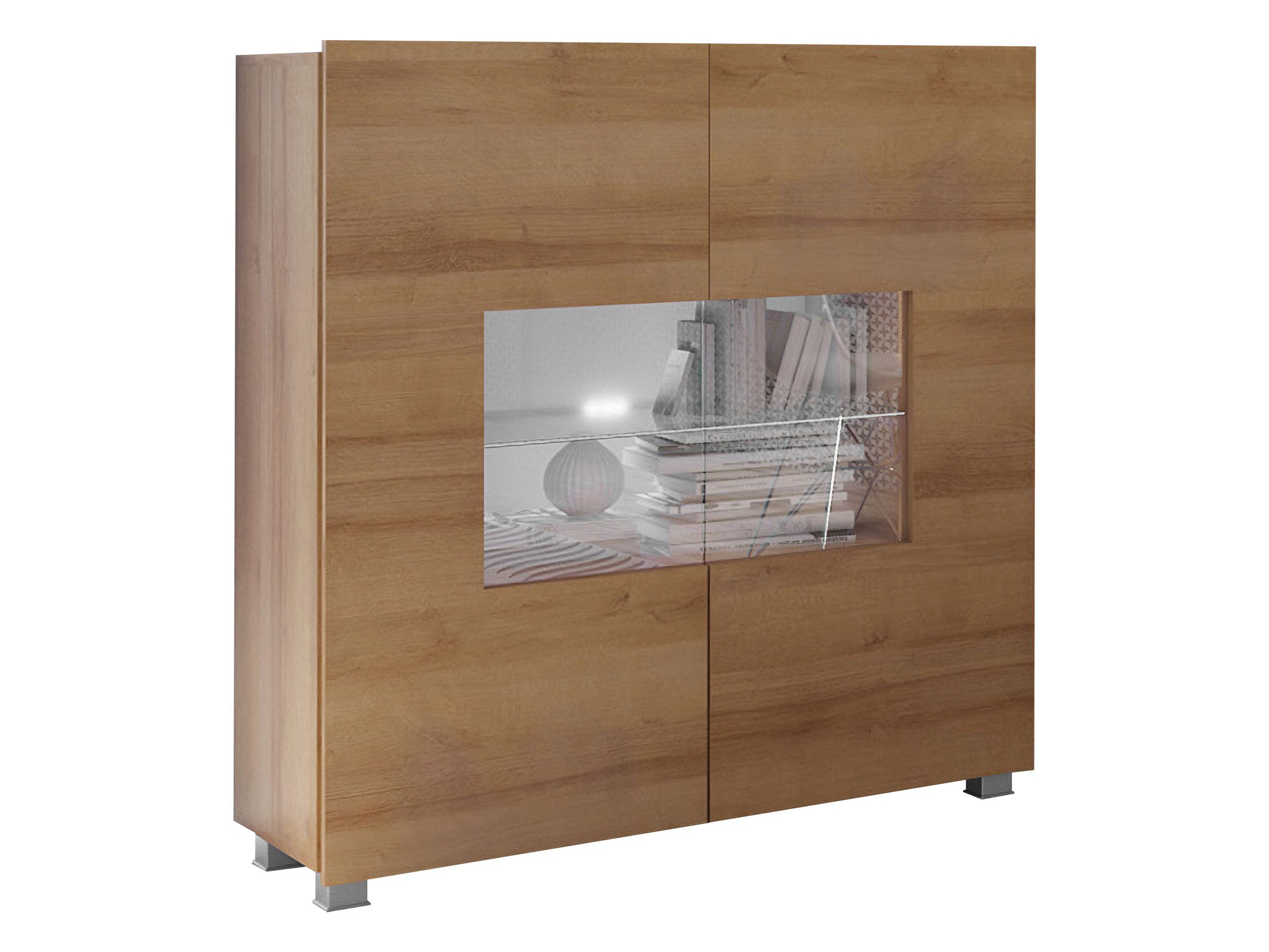 MIRJAN24 Kommode Calabrini 01 (mit 2 Türen), LED-Beleuchtung als Option